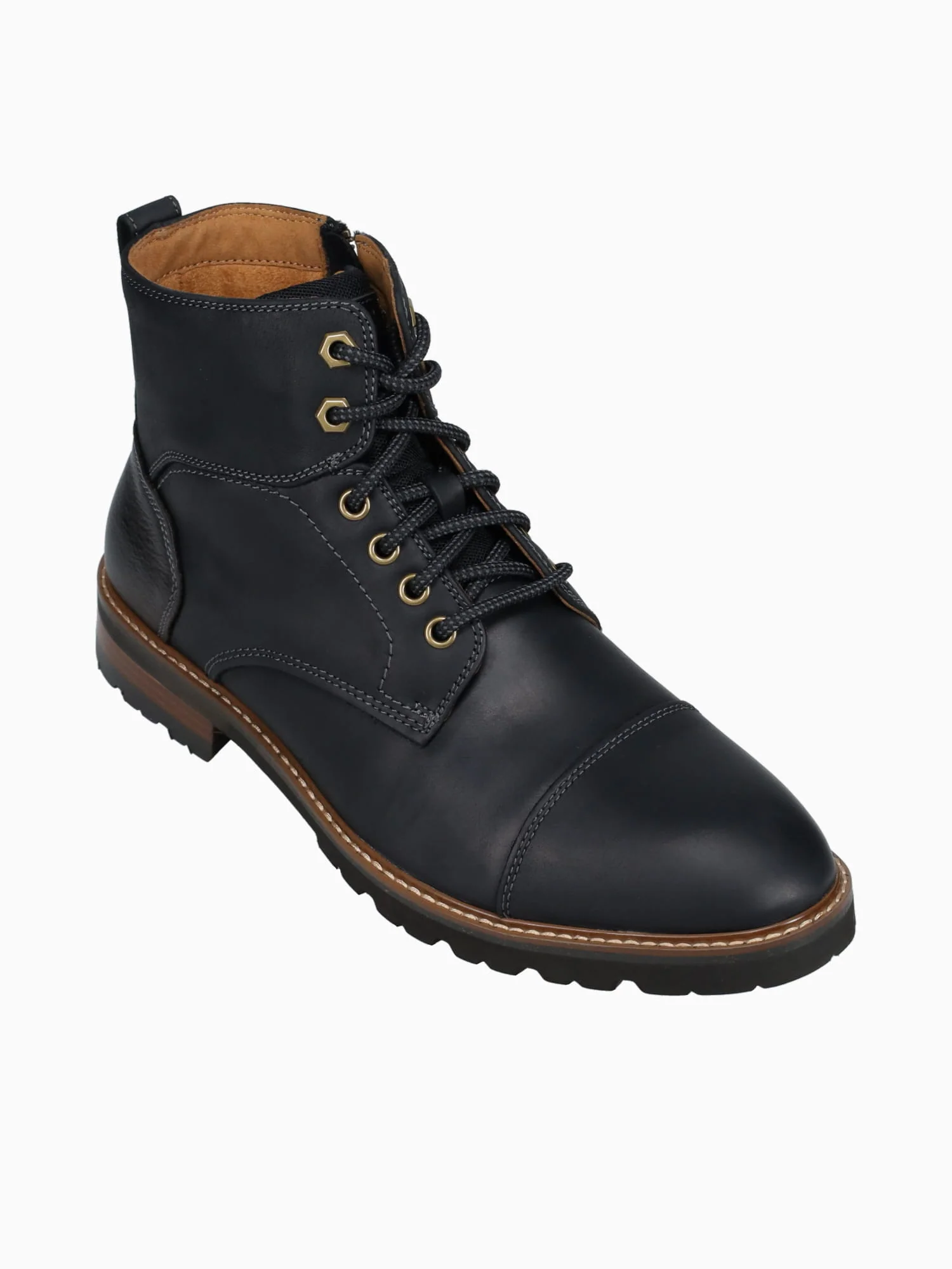 Renegade Cap Toe Black Crazy Horse - Image 5