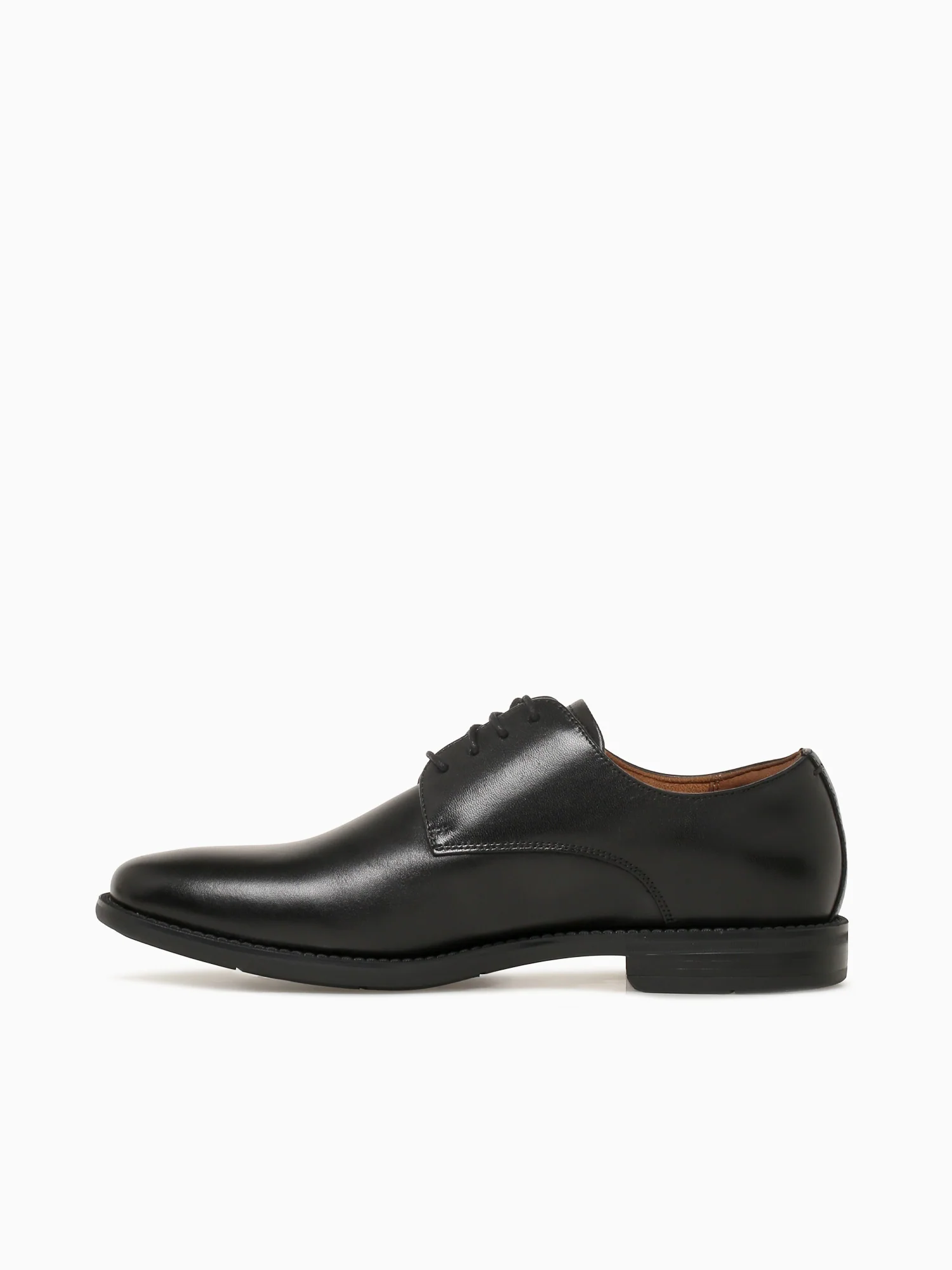 Santucci Plain Toe Black Leather - Image 3