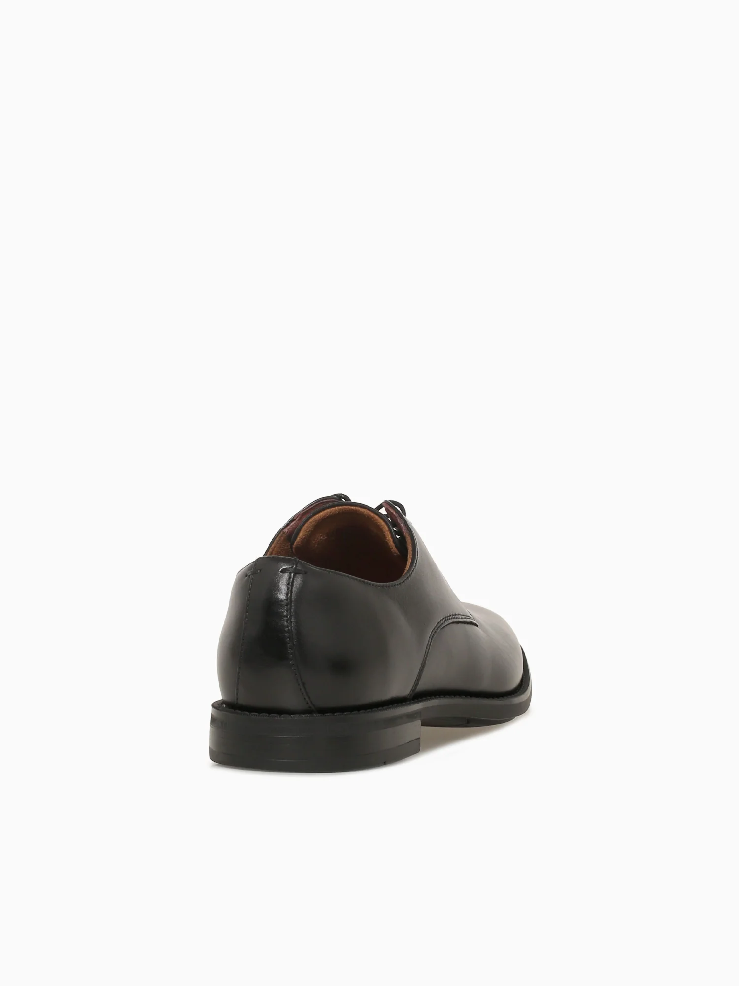 Santucci Plain Toe Black Leather - Image 4