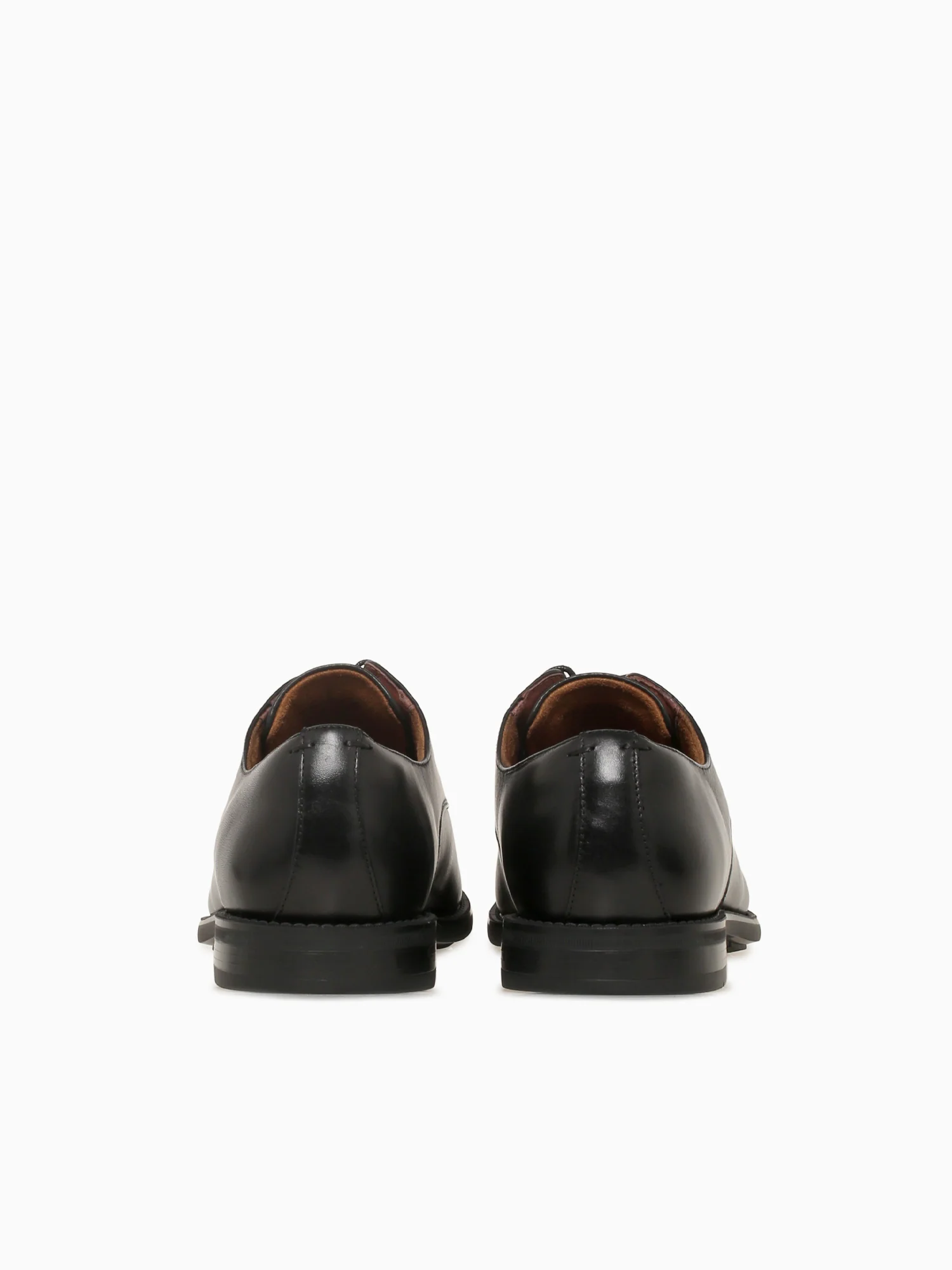 Santucci Plain Toe Black Leather - Image 6