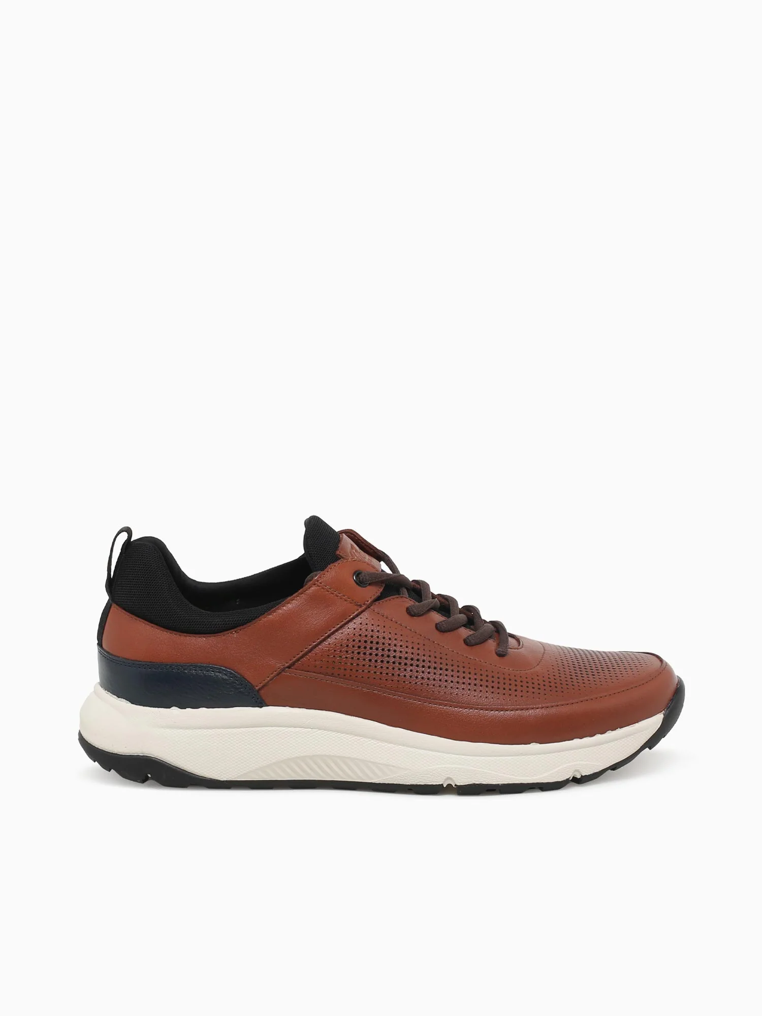 Satellite Perf Elastic Cognac Navy lea