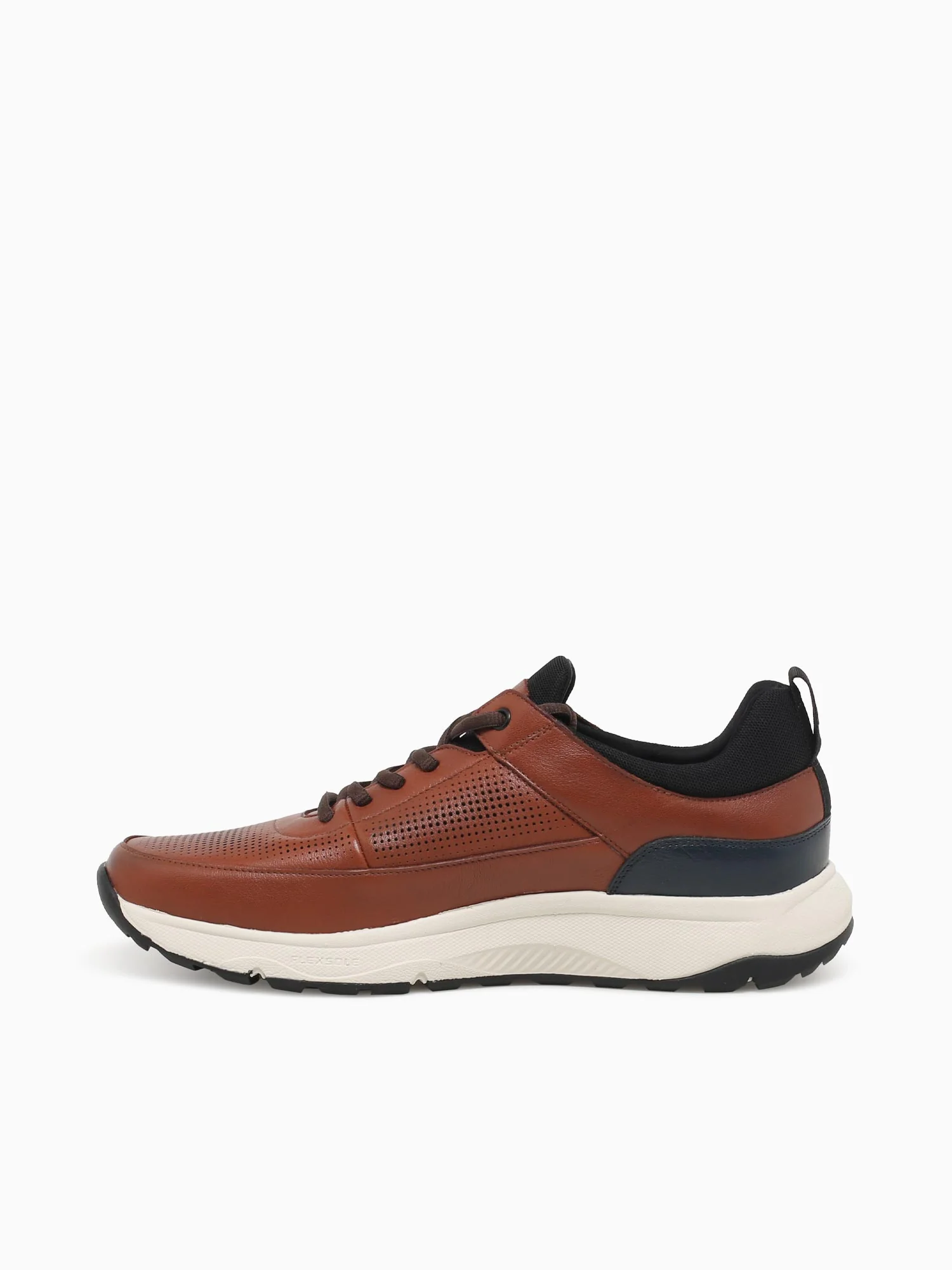 Satellite Perf Elastic Cognac Navy lea - Image 3