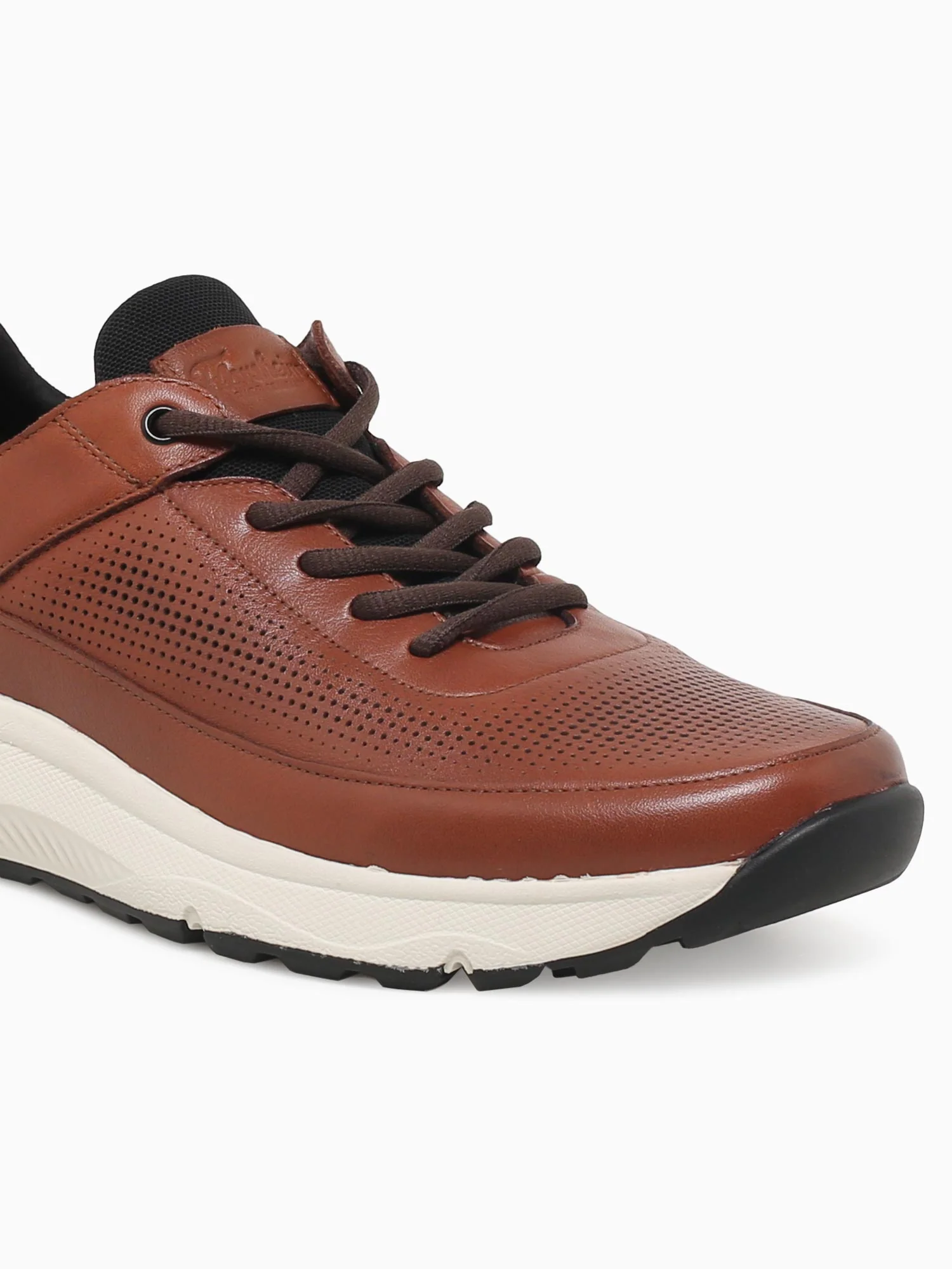 Satellite Perf Elastic Cognac Navy lea - Image 6