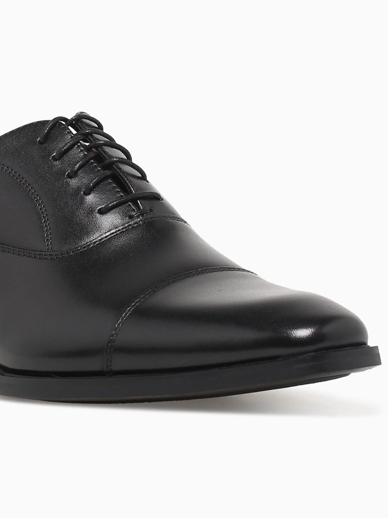 Sorrento Lux Cap Toe Bal Blk Smmoot Lea - Image 6