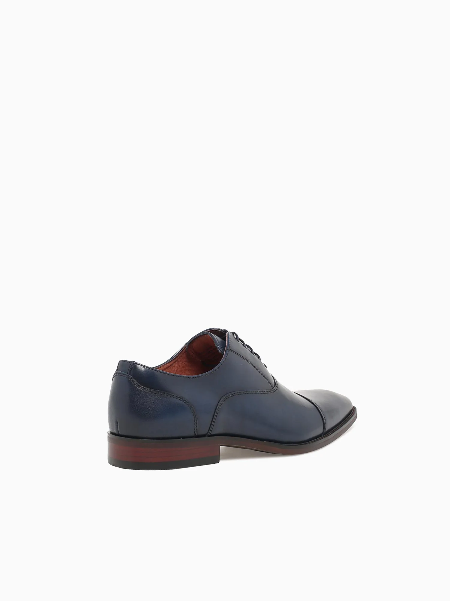 Sorrento Lux Cap Toe Bal Navy Smmoot Lea - Image 4