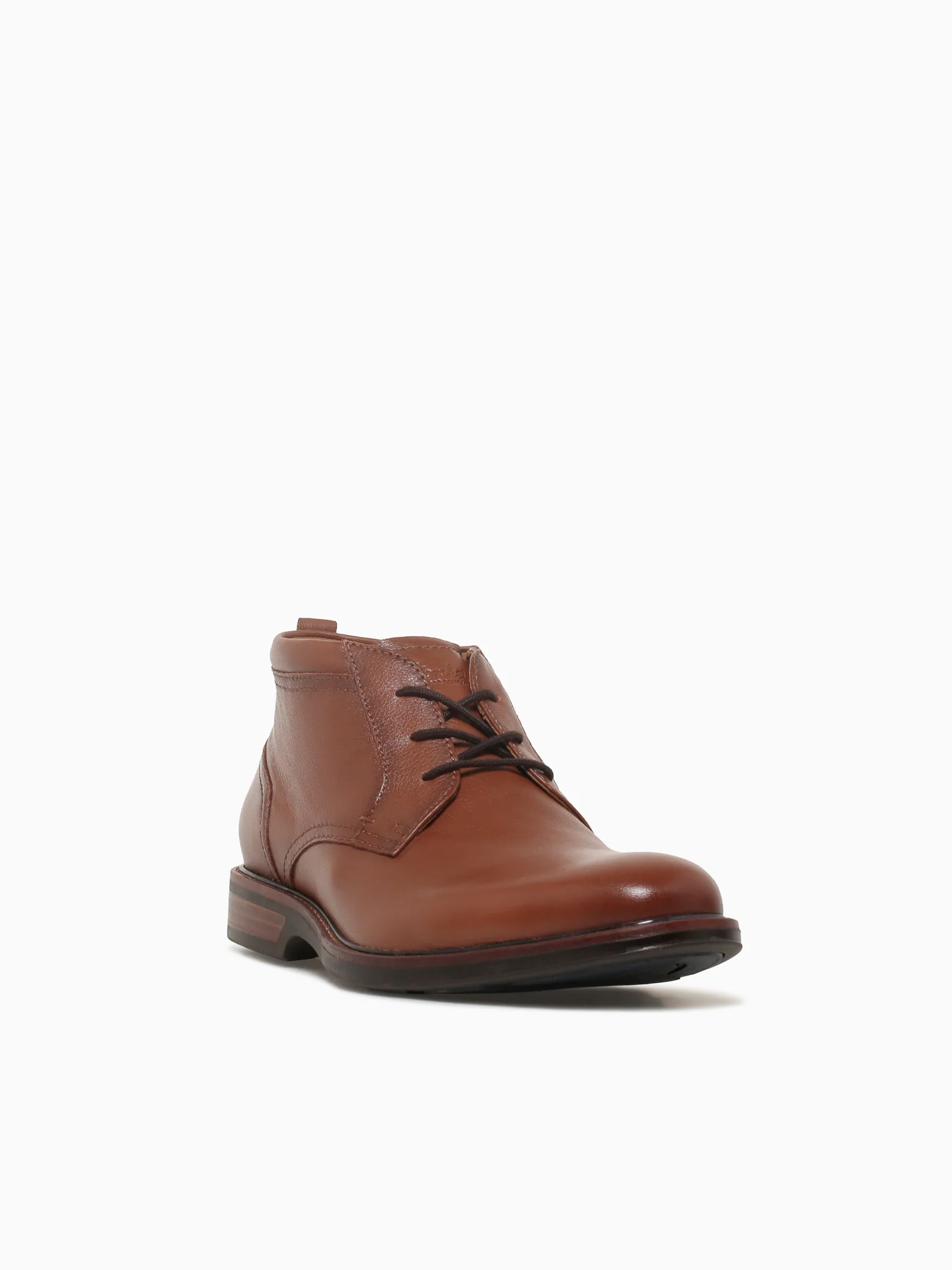 Traveler Plain Toe Chukka Cognac Milled - Image 2