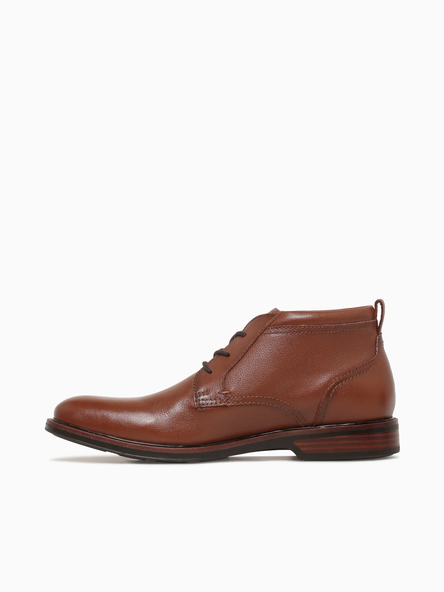 Traveler Plain Toe Chukka Cognac Milled - Image 3