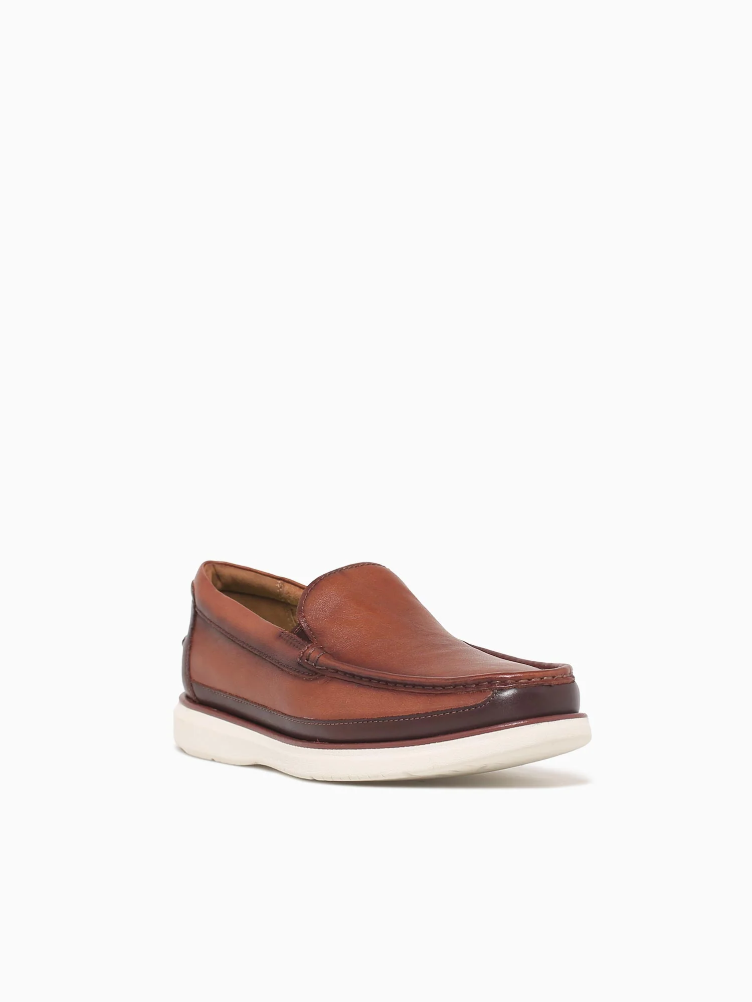 Tropic Moc Toe Venetian Cognac Chest lea - Image 2