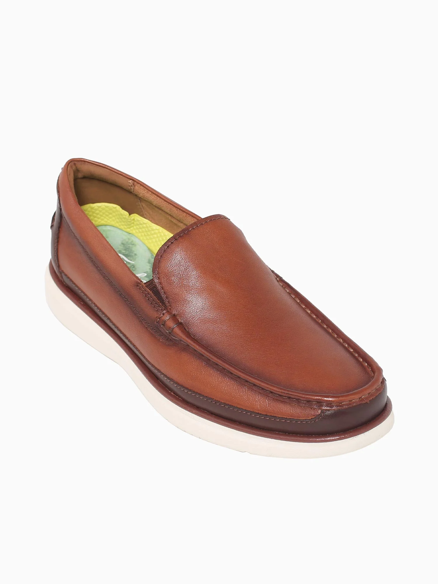 Tropic Moc Toe Venetian Cognac Chest lea - Image 5