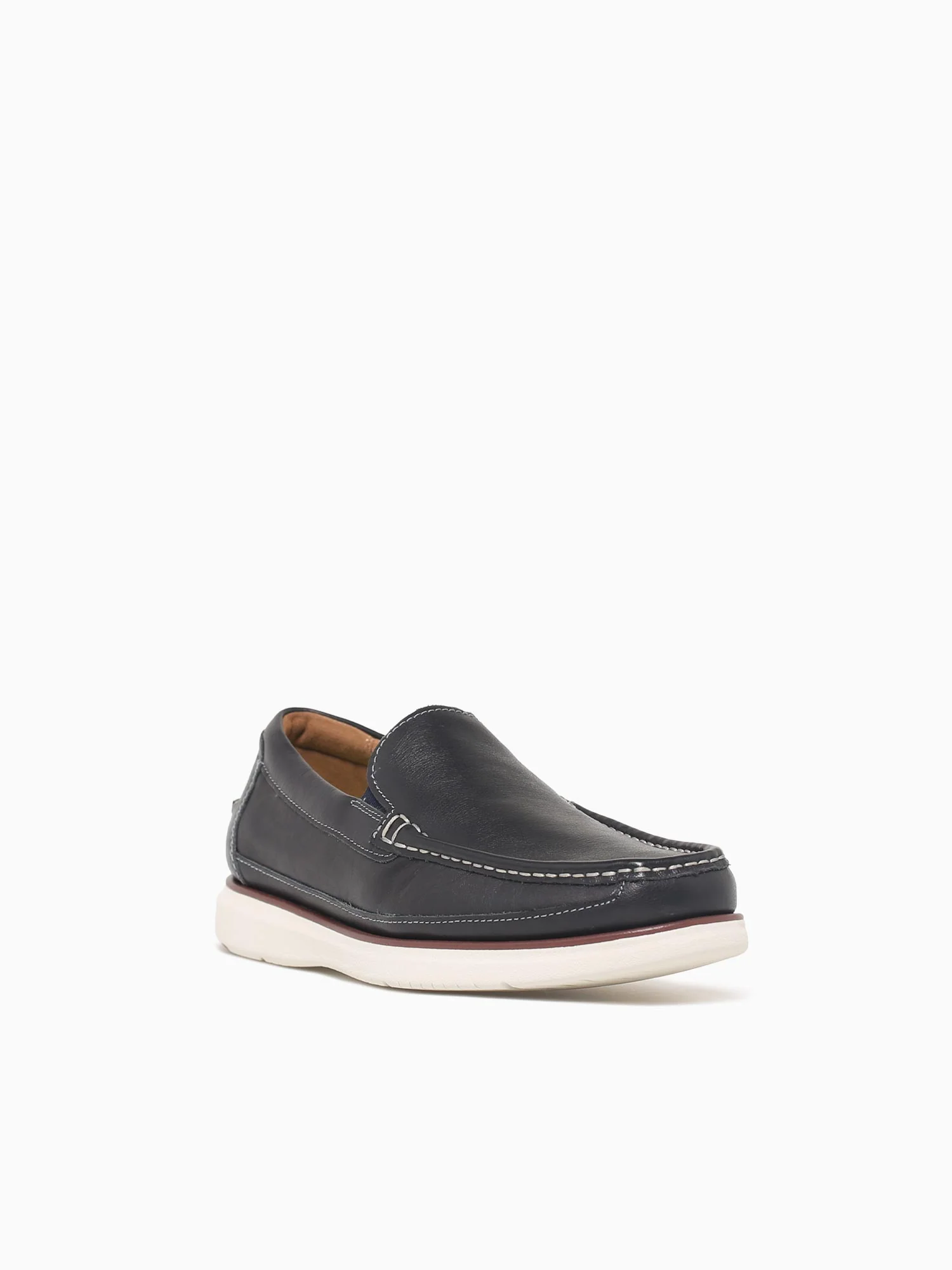 Tropic Moc Toe Venetian Navy Chest lea - Image 2