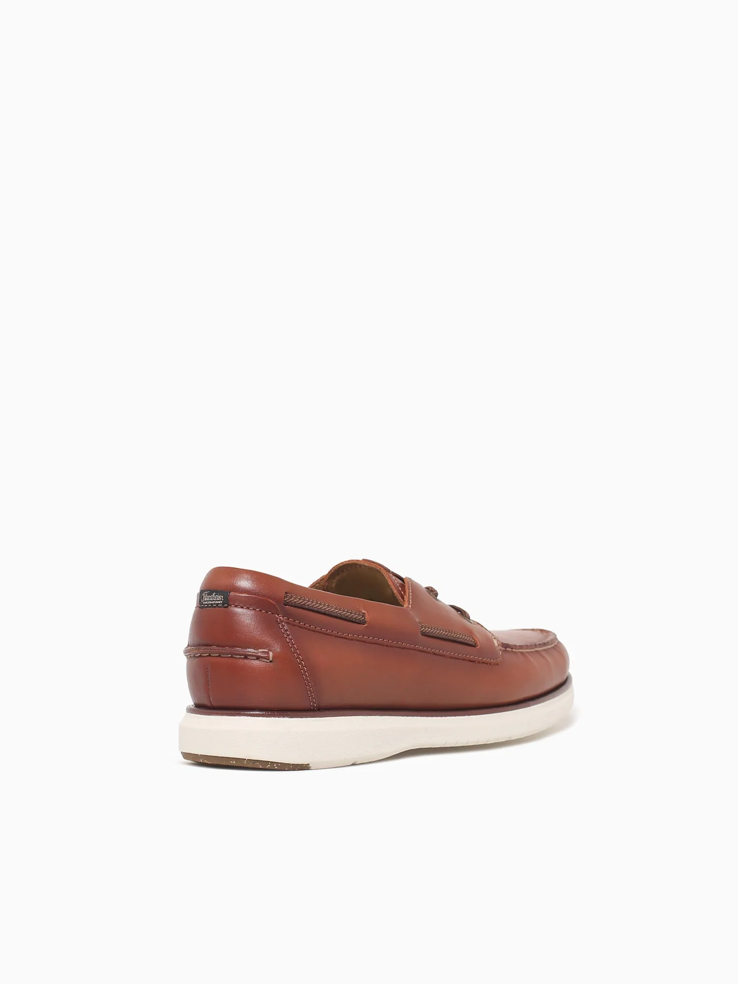 Tropics Moc Toe Boat Cognac Chestnut lea - Image 4