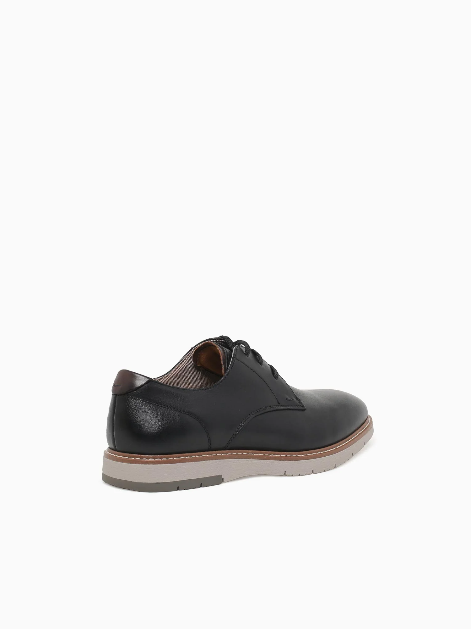 Vibe Plain Toe Black Brown leather Crazy - Image 4