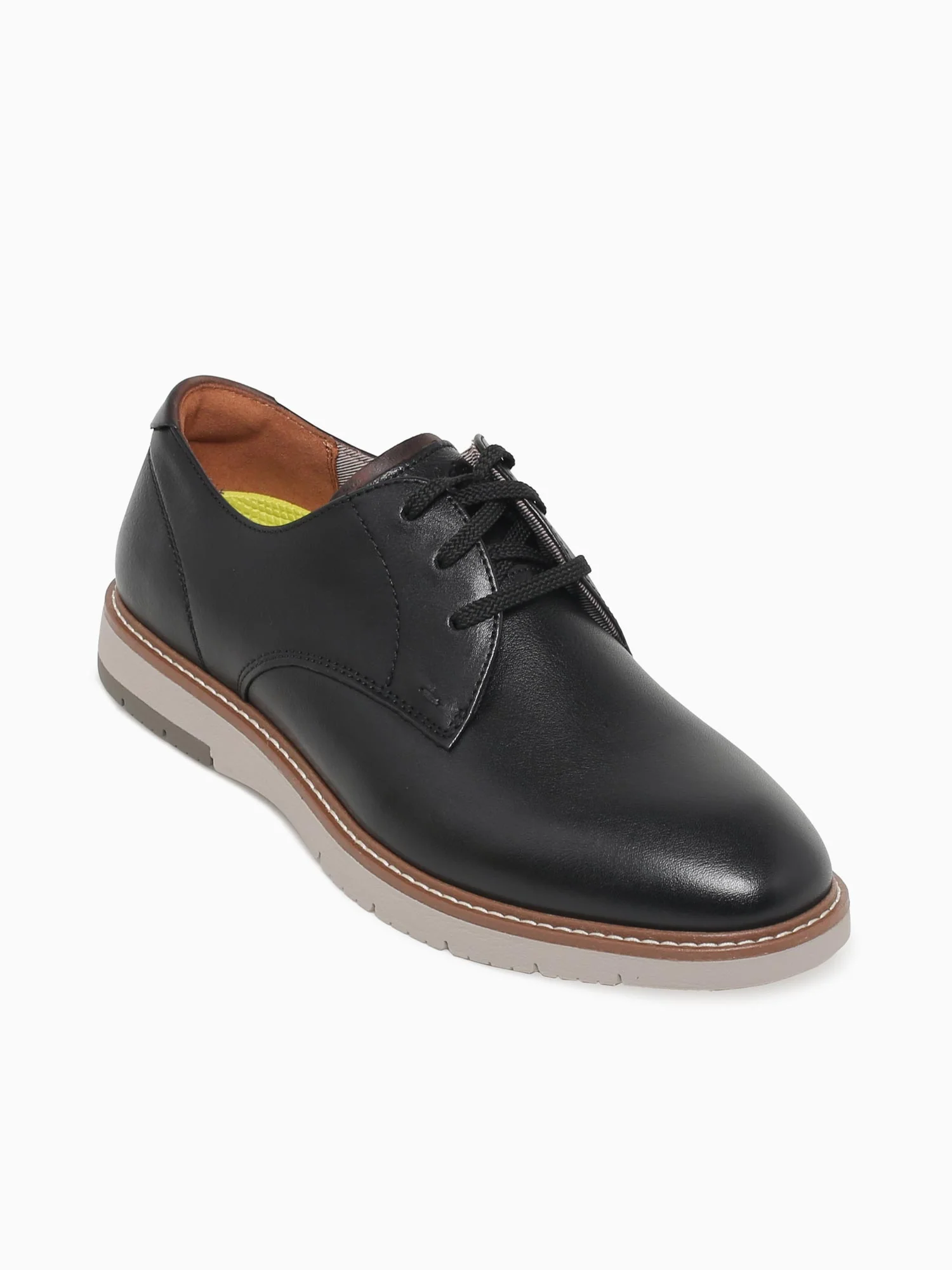 Vibe Plain Toe Black Brown leather Crazy - Image 5