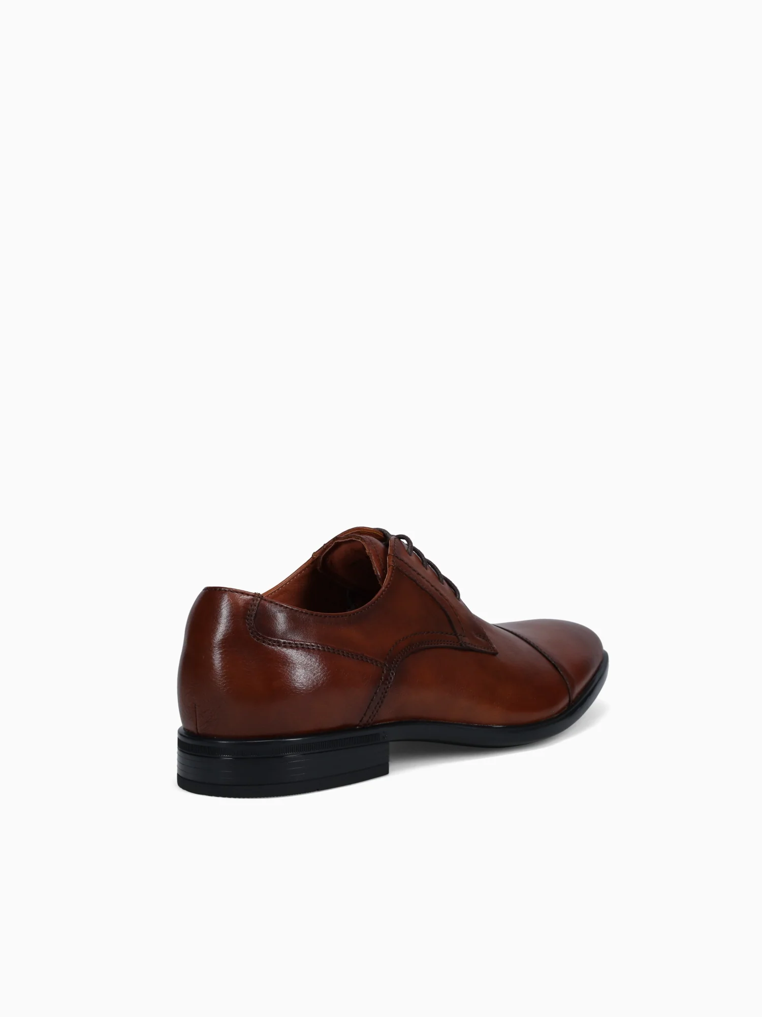 Zaffiro Cap Toe Oxford Cognac Leather - Image 4