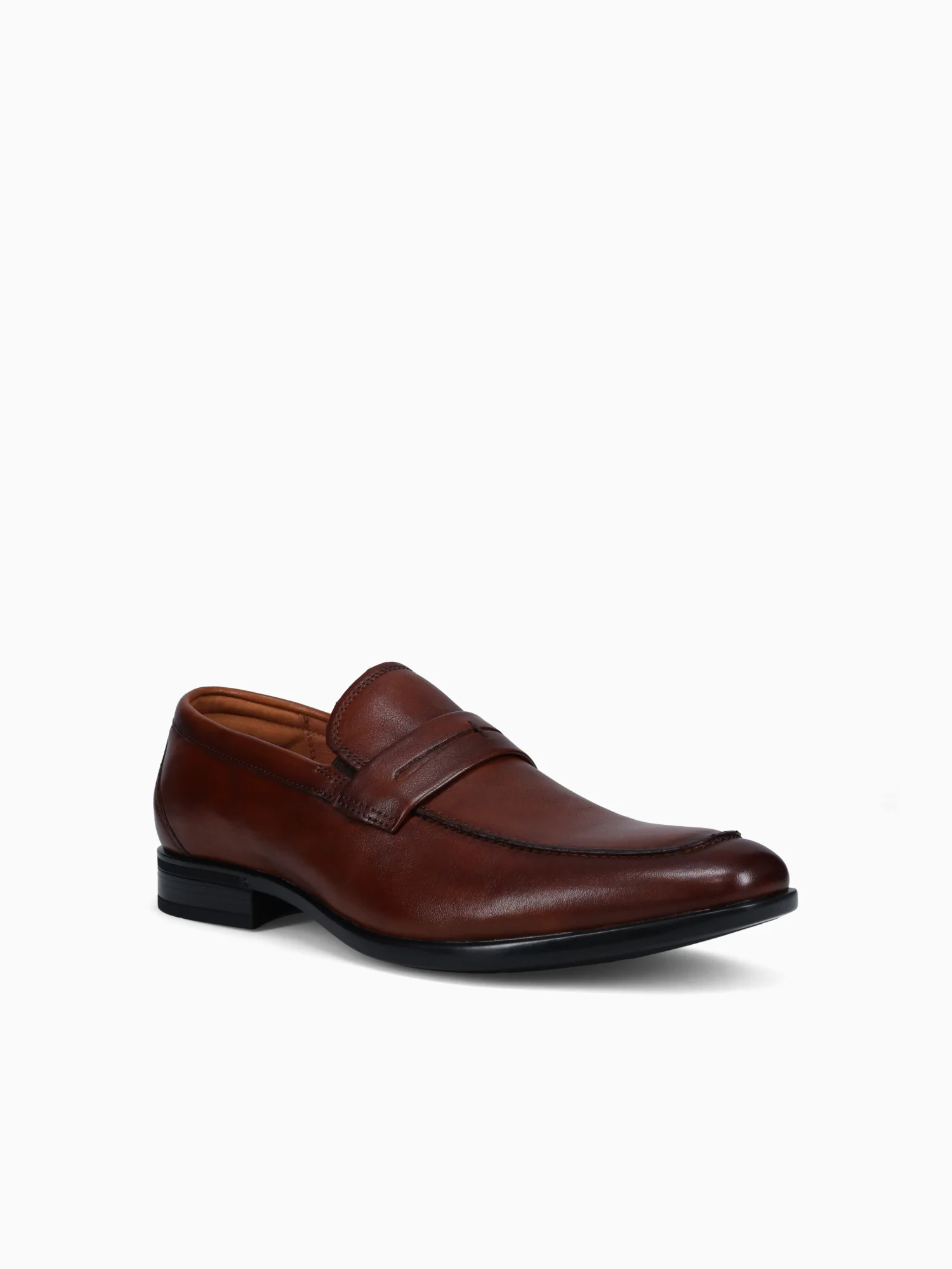 Zaffiro Moc Toe Penny Loafer Cognac Lea - Image 2