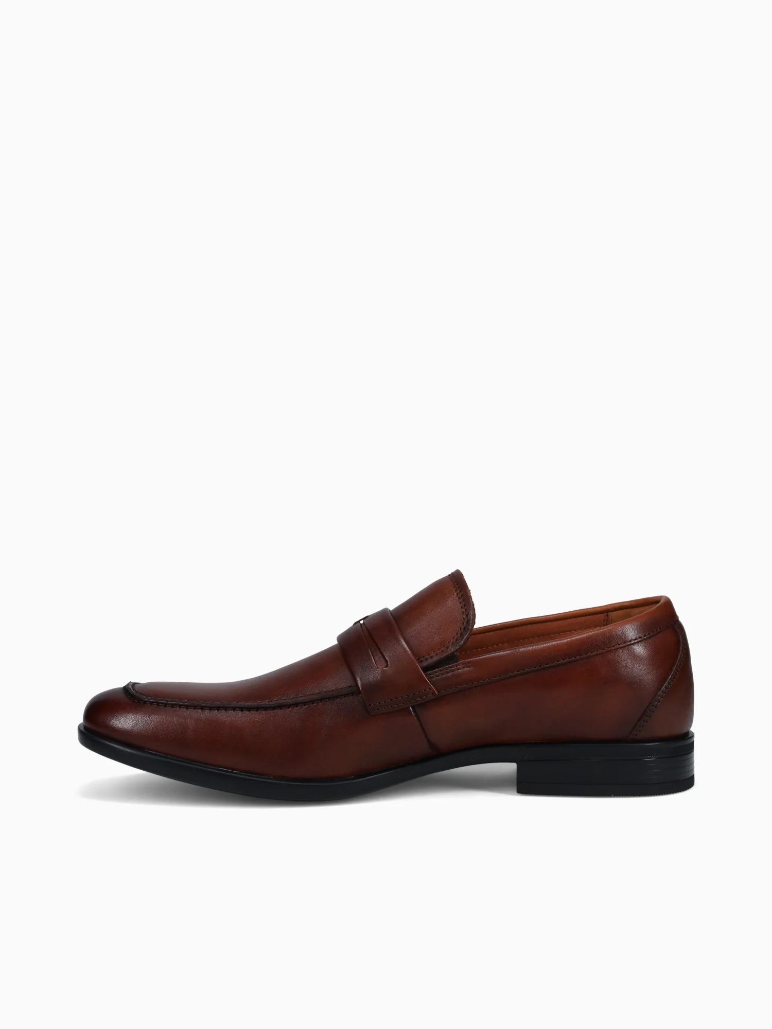 Zaffiro Moc Toe Penny Loafer Cognac Lea - Image 3