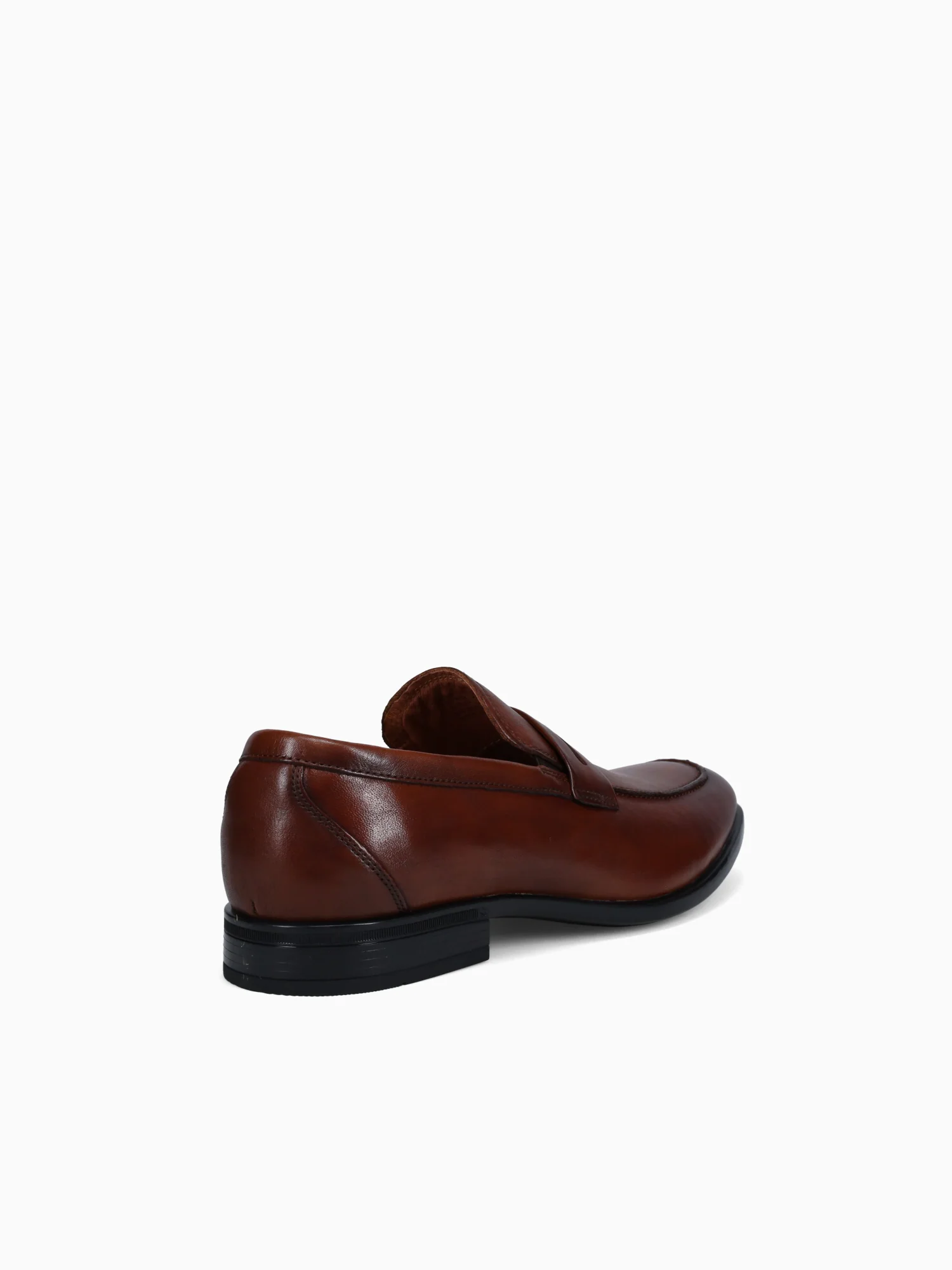 Zaffiro Moc Toe Penny Loafer Cognac Lea - Image 4