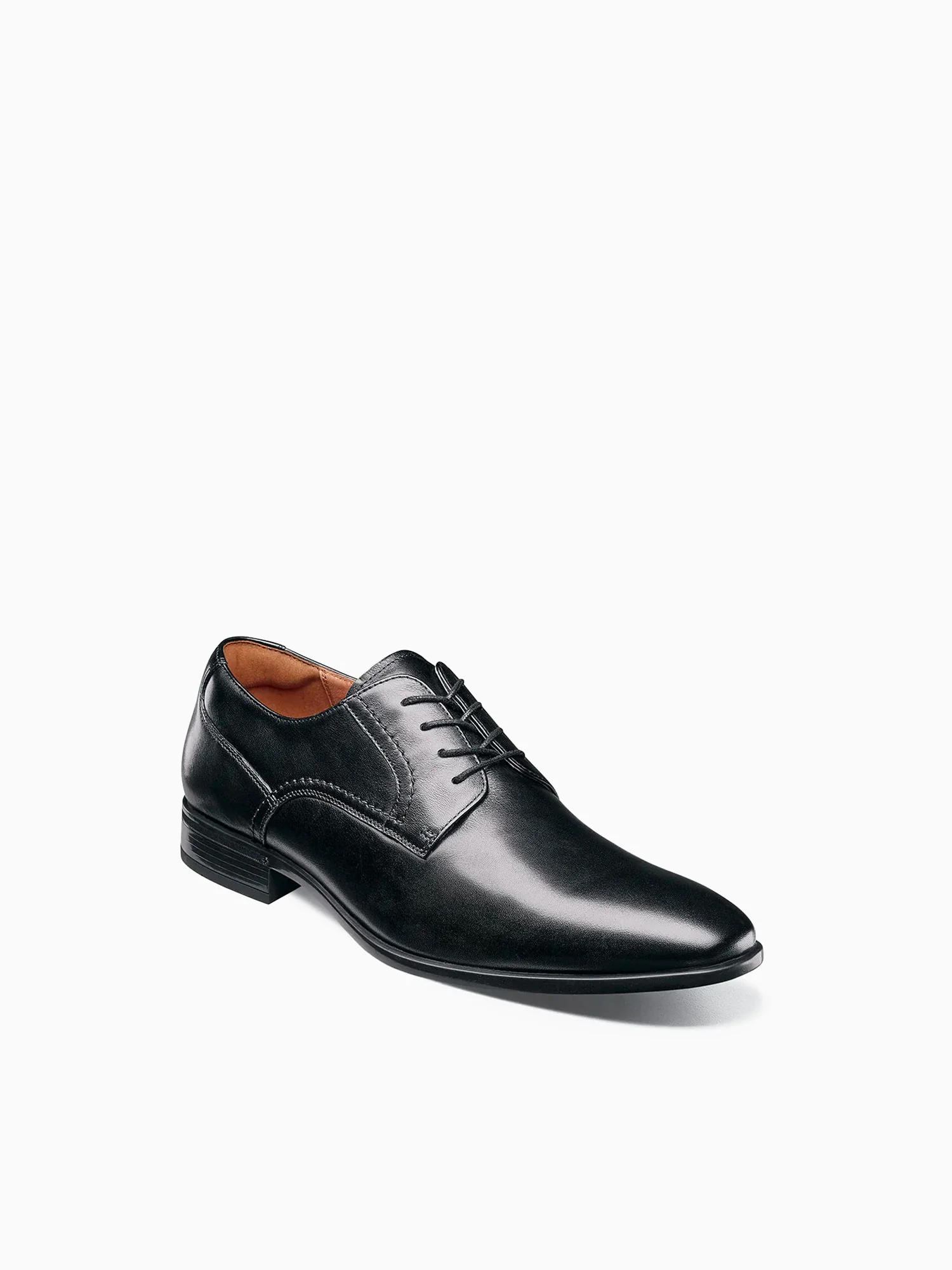 Zaffiro Plain Toe Black Leather - Image 2