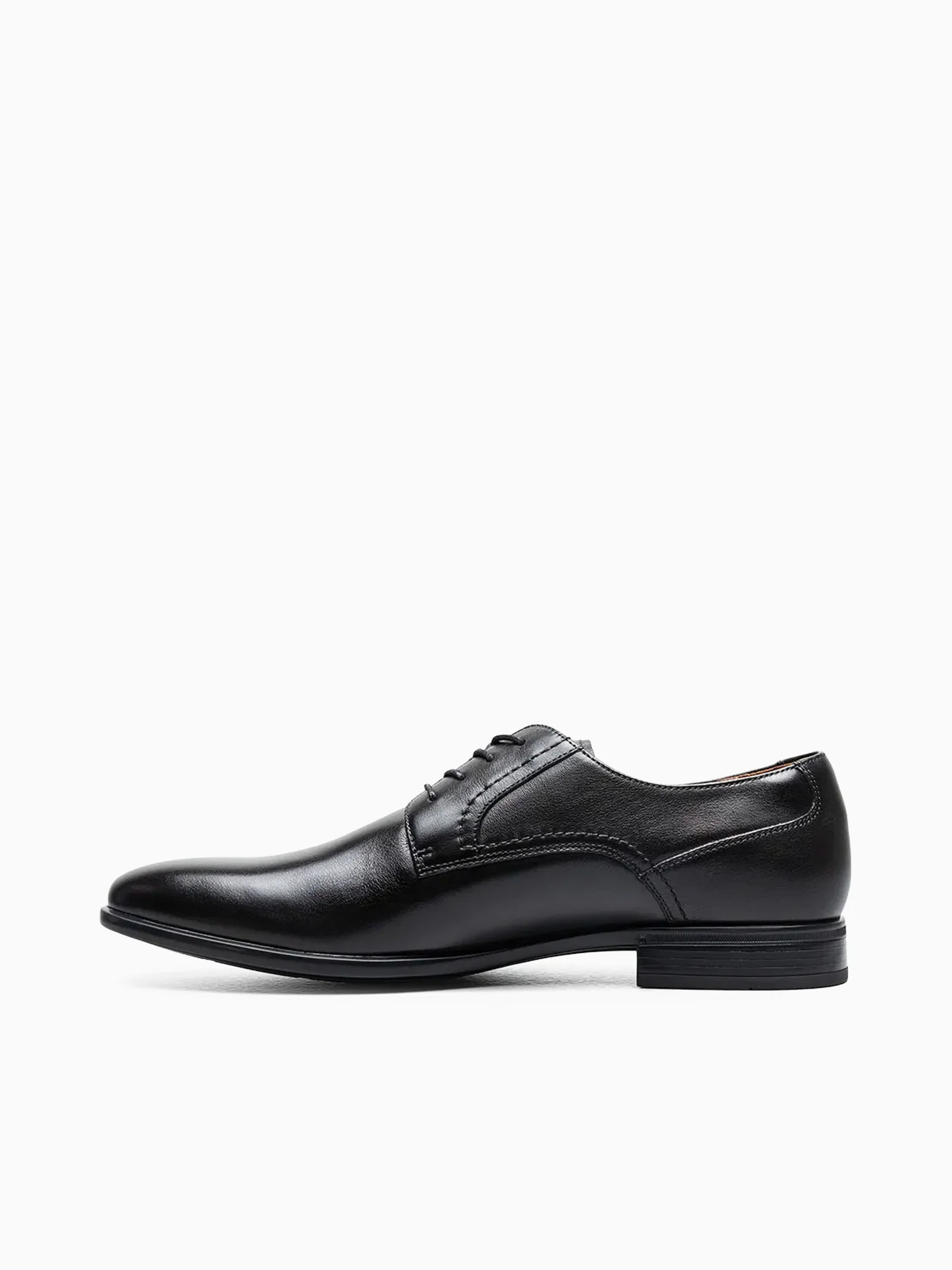 Zaffiro Plain Toe Black Leather - Image 3