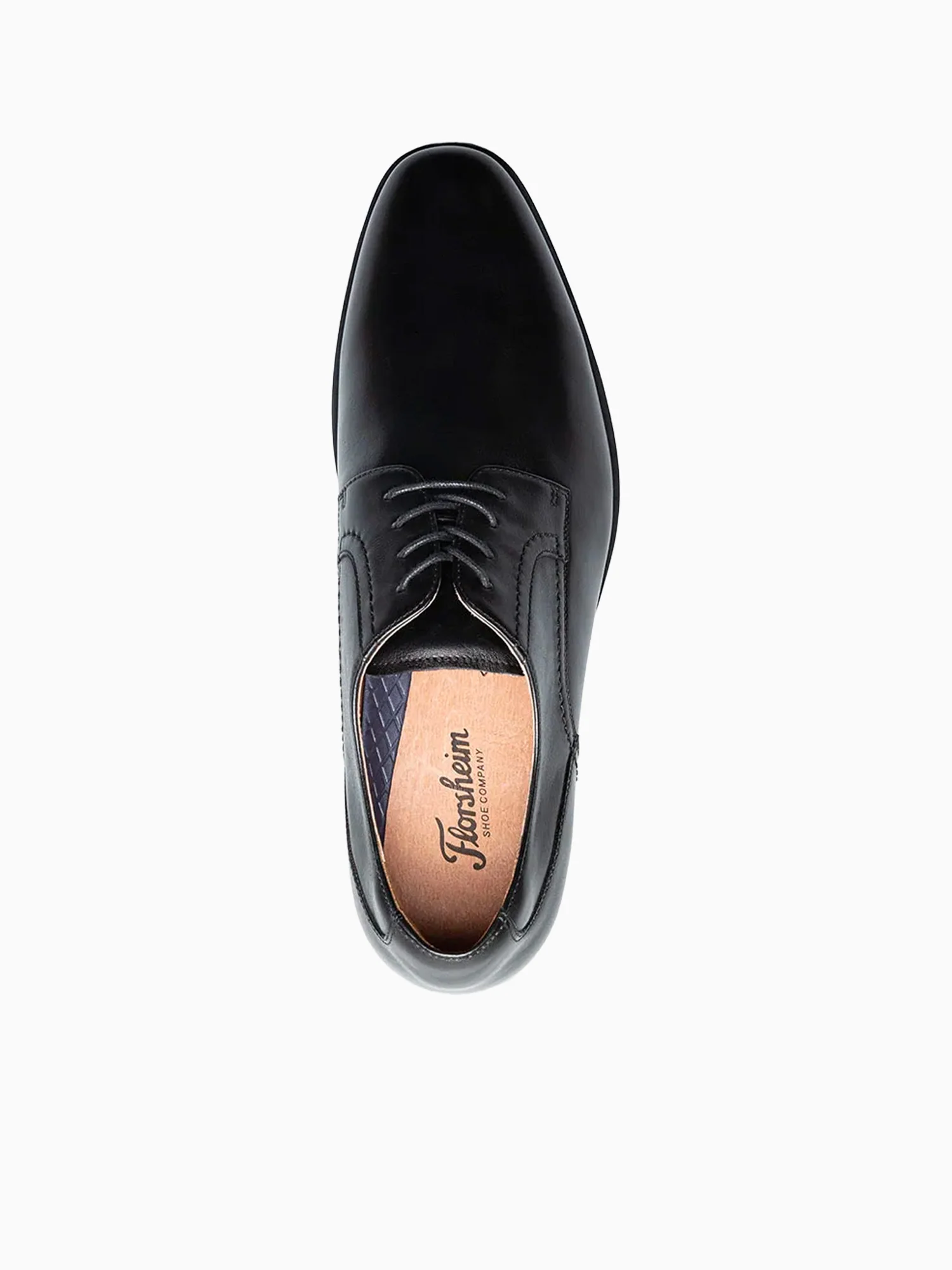 Zaffiro Plain Toe Black Leather - Image 4