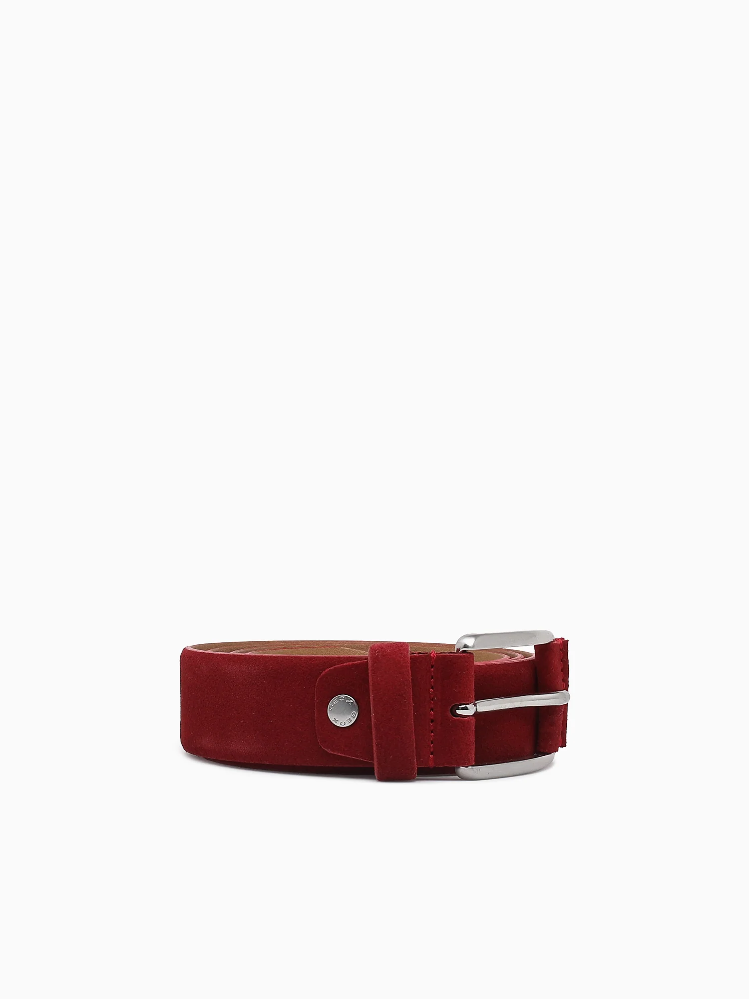 U Belt U35k5e dk.red suede - Image 2
