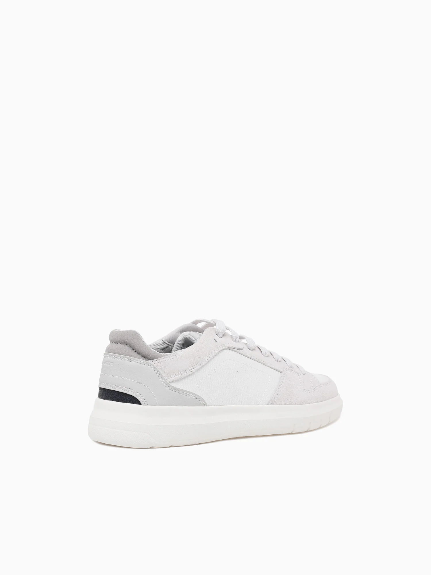 U Merediano Off White Suede Text - Image 4
