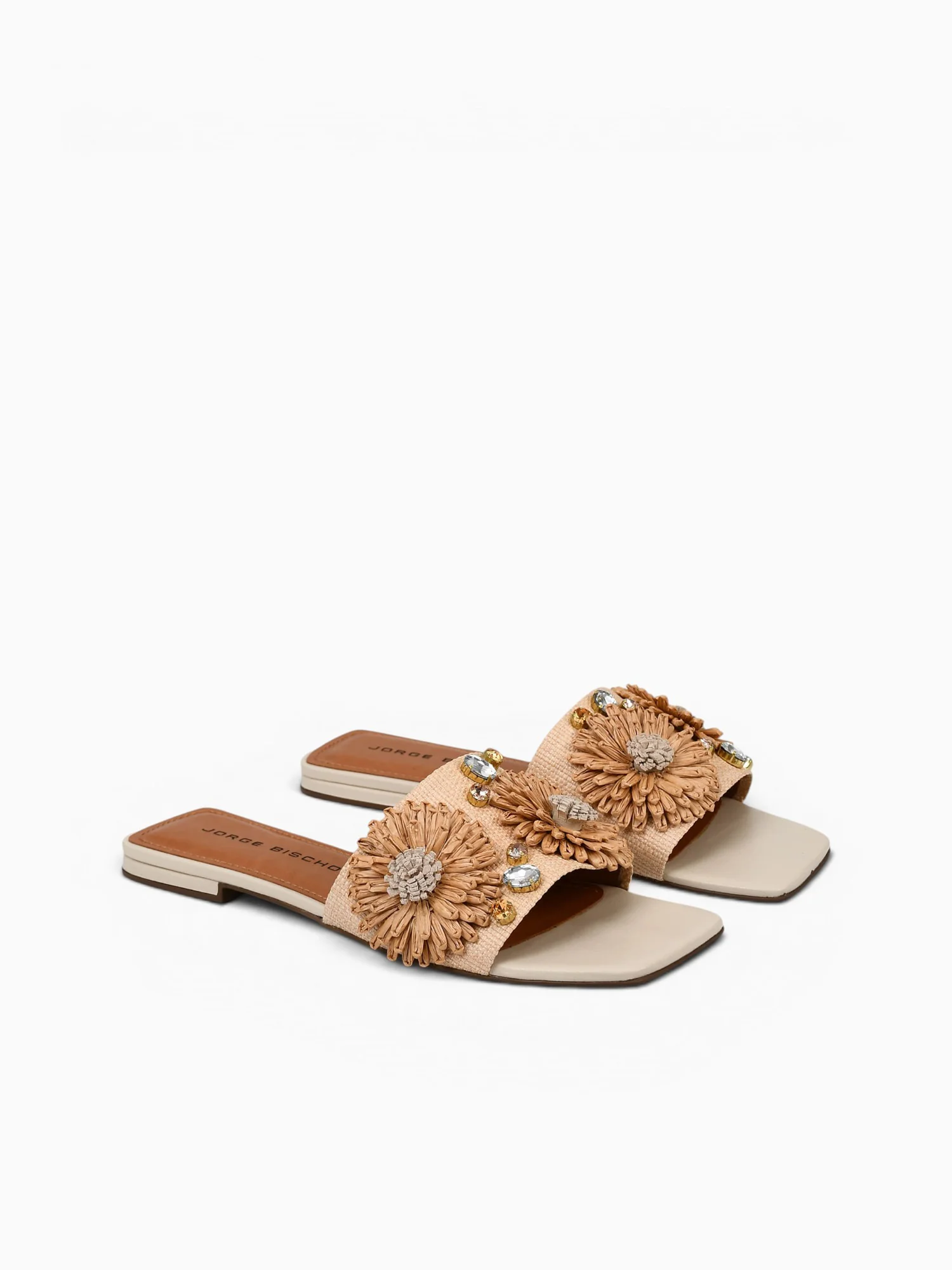 Jing Off White Rafia Tramado - Image 2