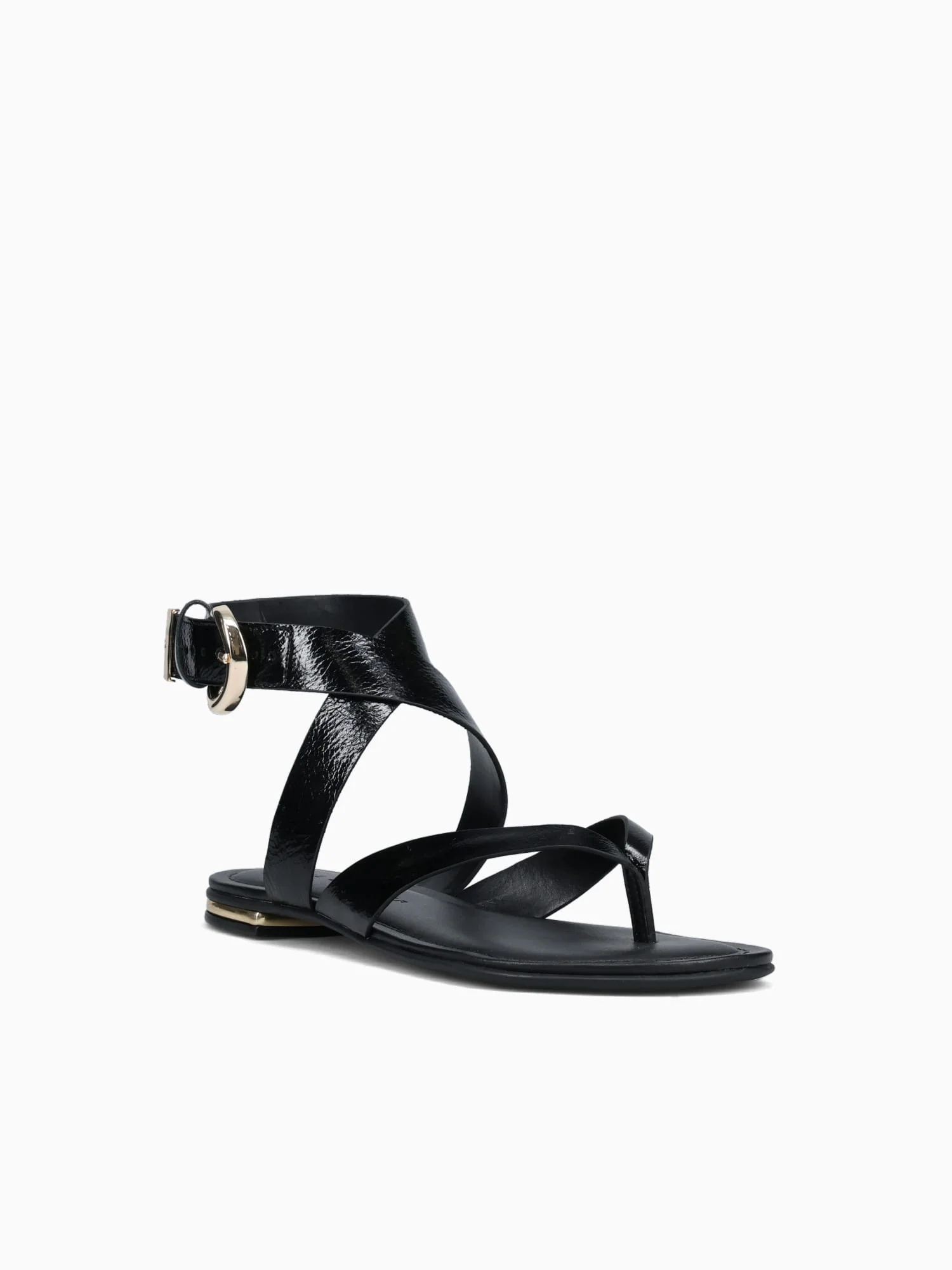 Joeleana Preto Couro Crinkle - Image 2