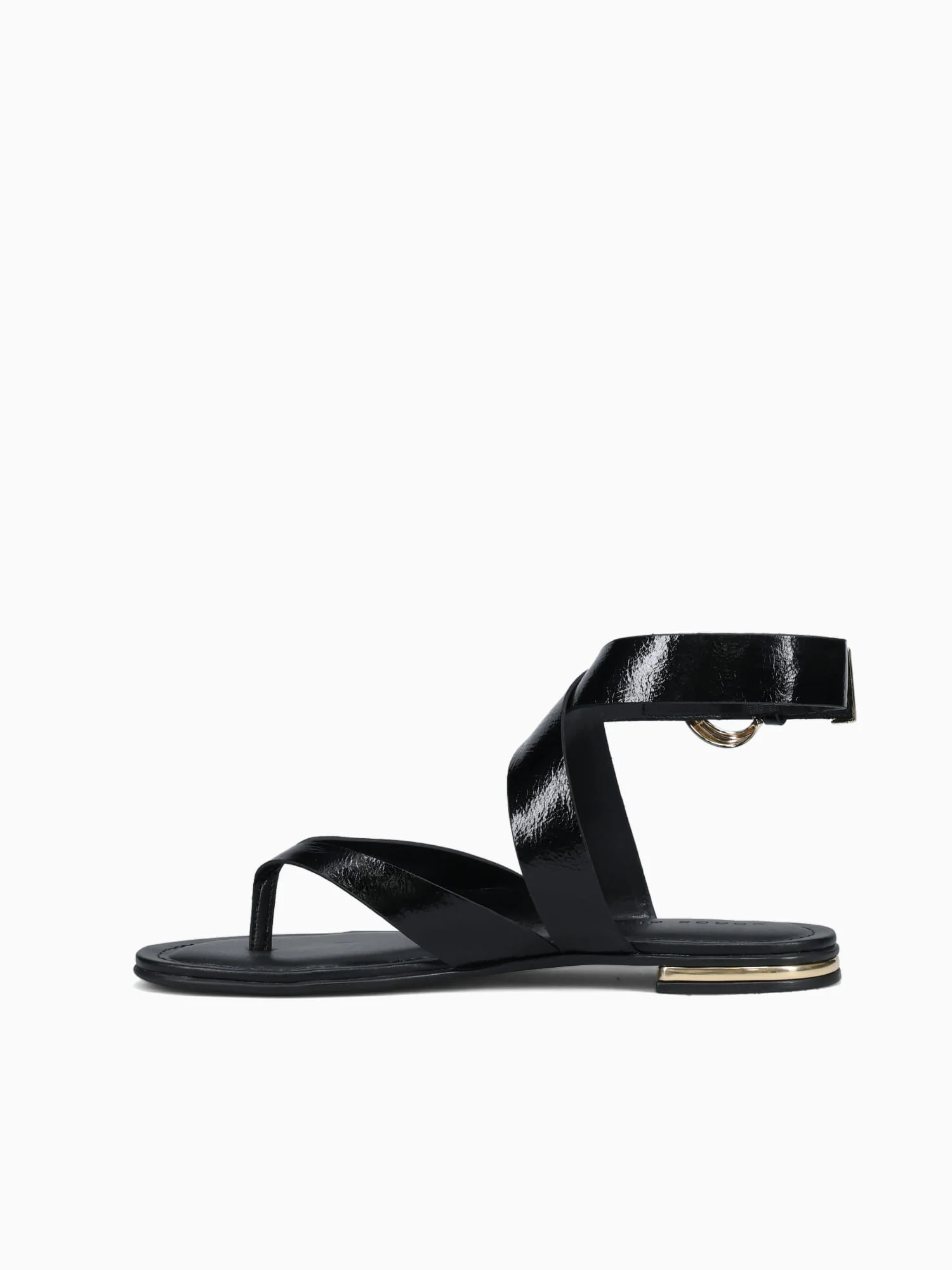 Joeleana Preto Couro Crinkle - Image 4