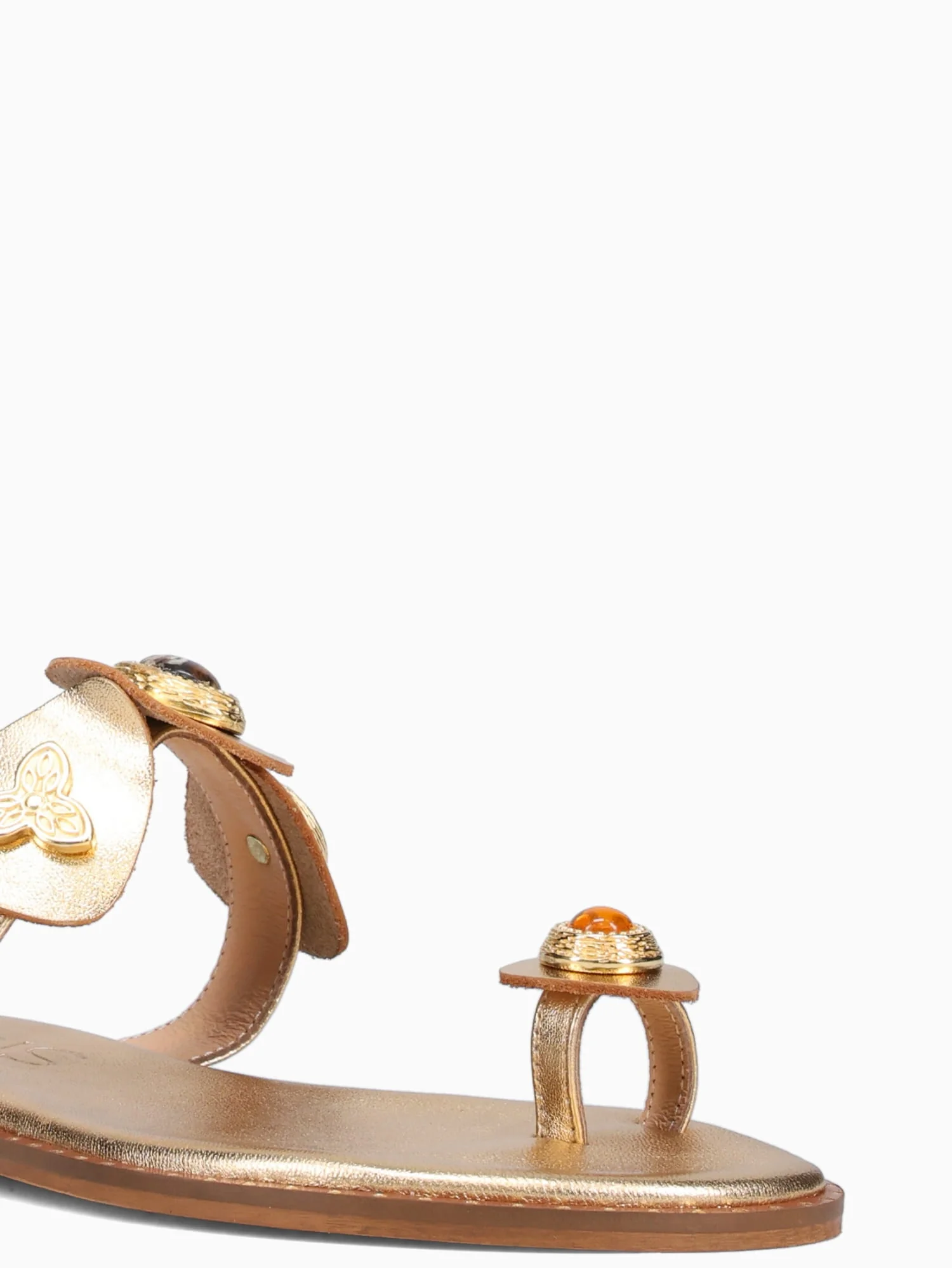 Kaela Gold Leather - Image 7