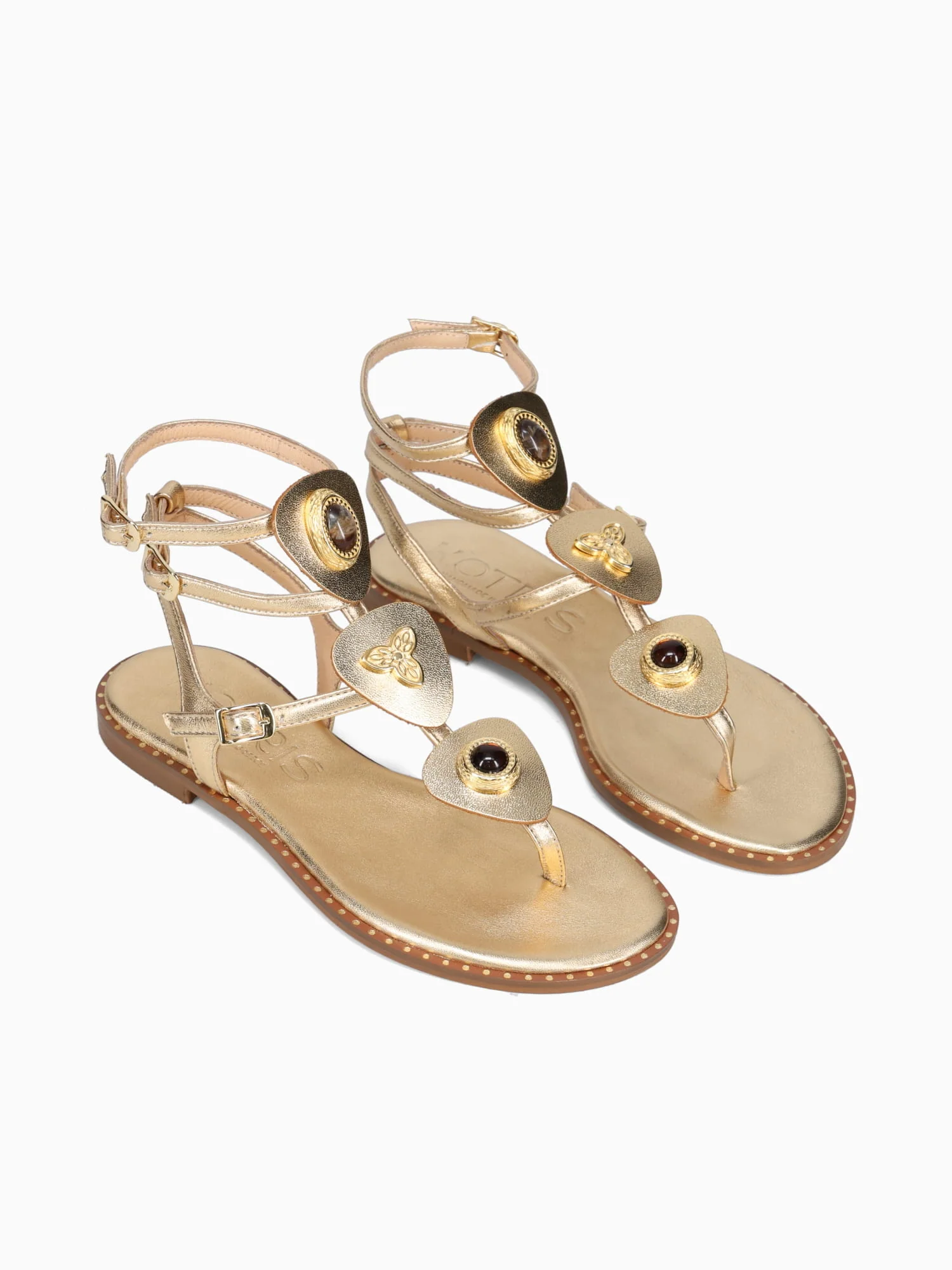 Kaelyn Gold Leather - Image 3