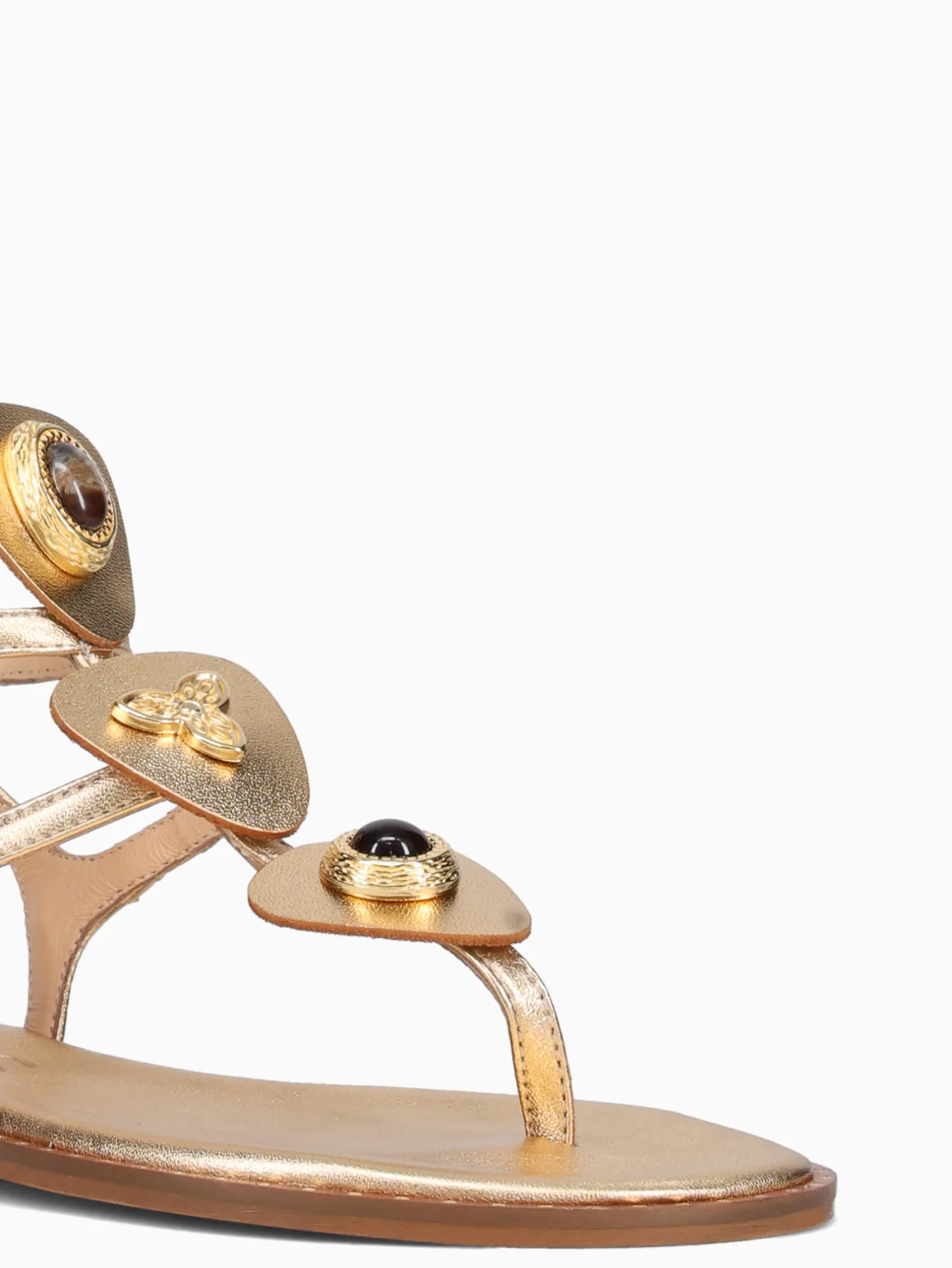 Kaelyn Gold Leather - Image 6