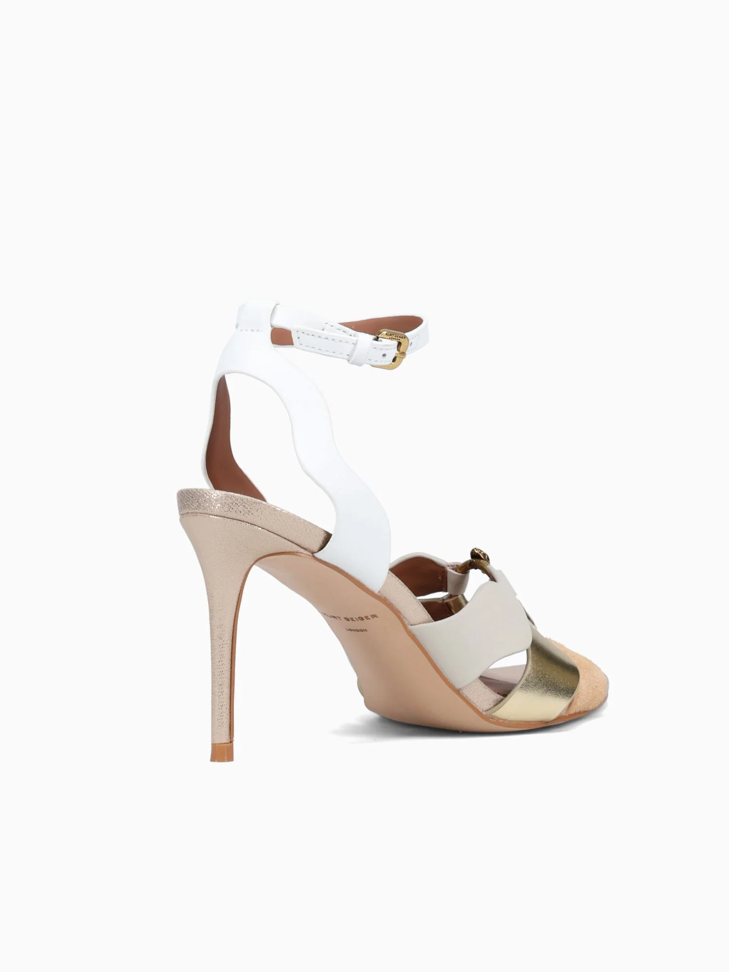 Sun Wave Sandal Gold Combo Leather - Image 5