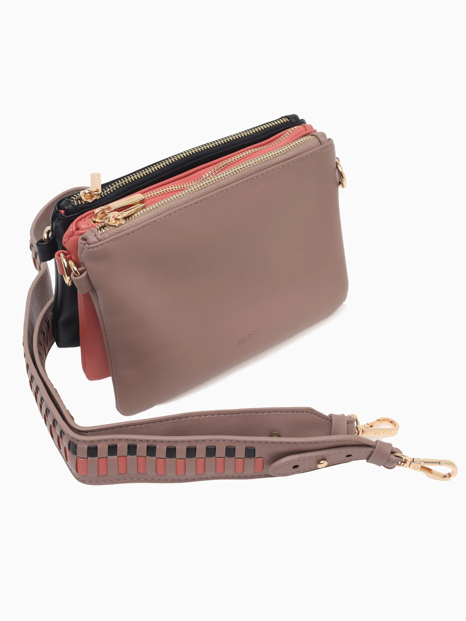 Chelsea Crossbag Taupe - Image 3