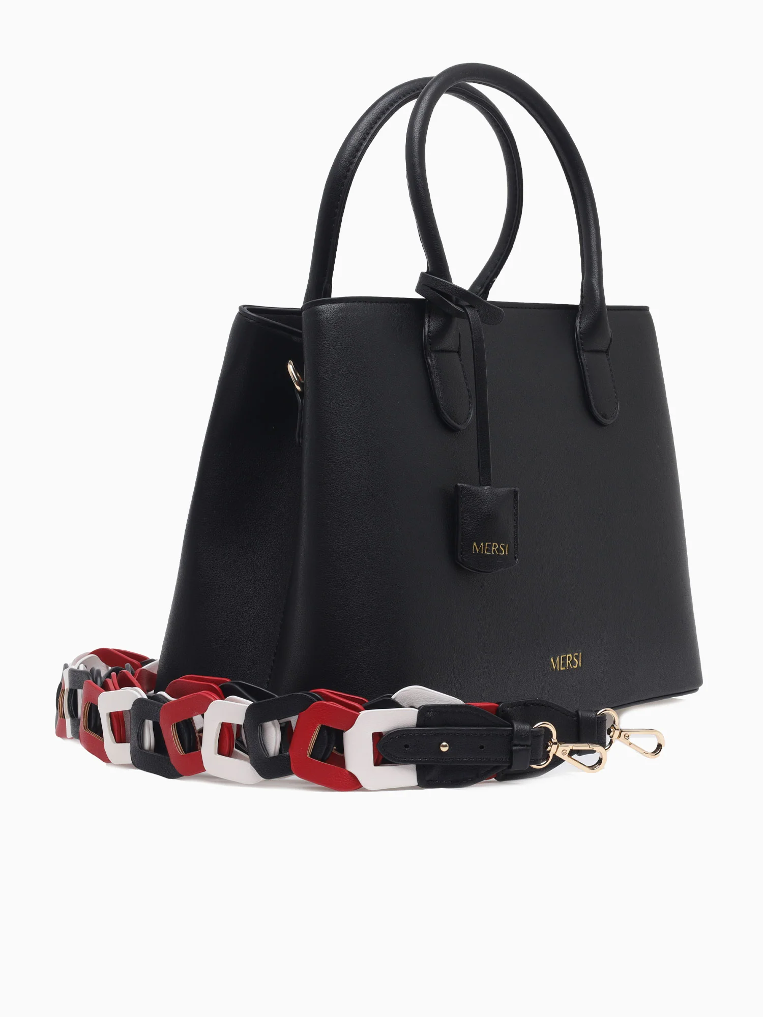 Meghan Lg Top Handle Black - Image 3