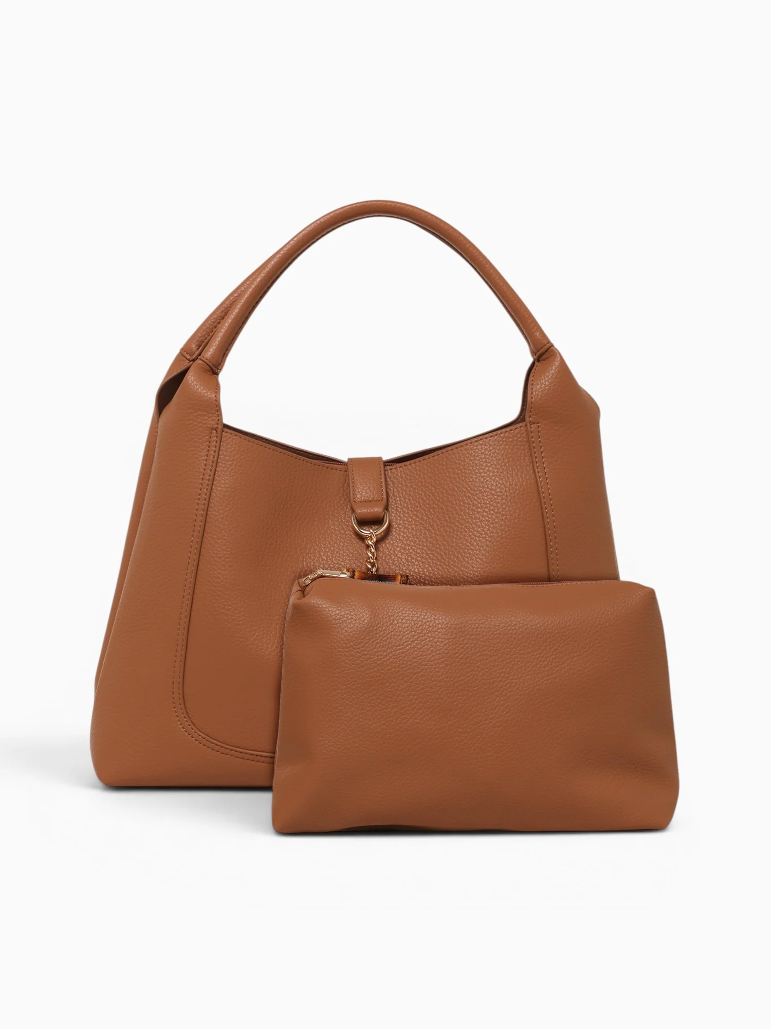 Milan Shoulder Bag Camel - Image 3