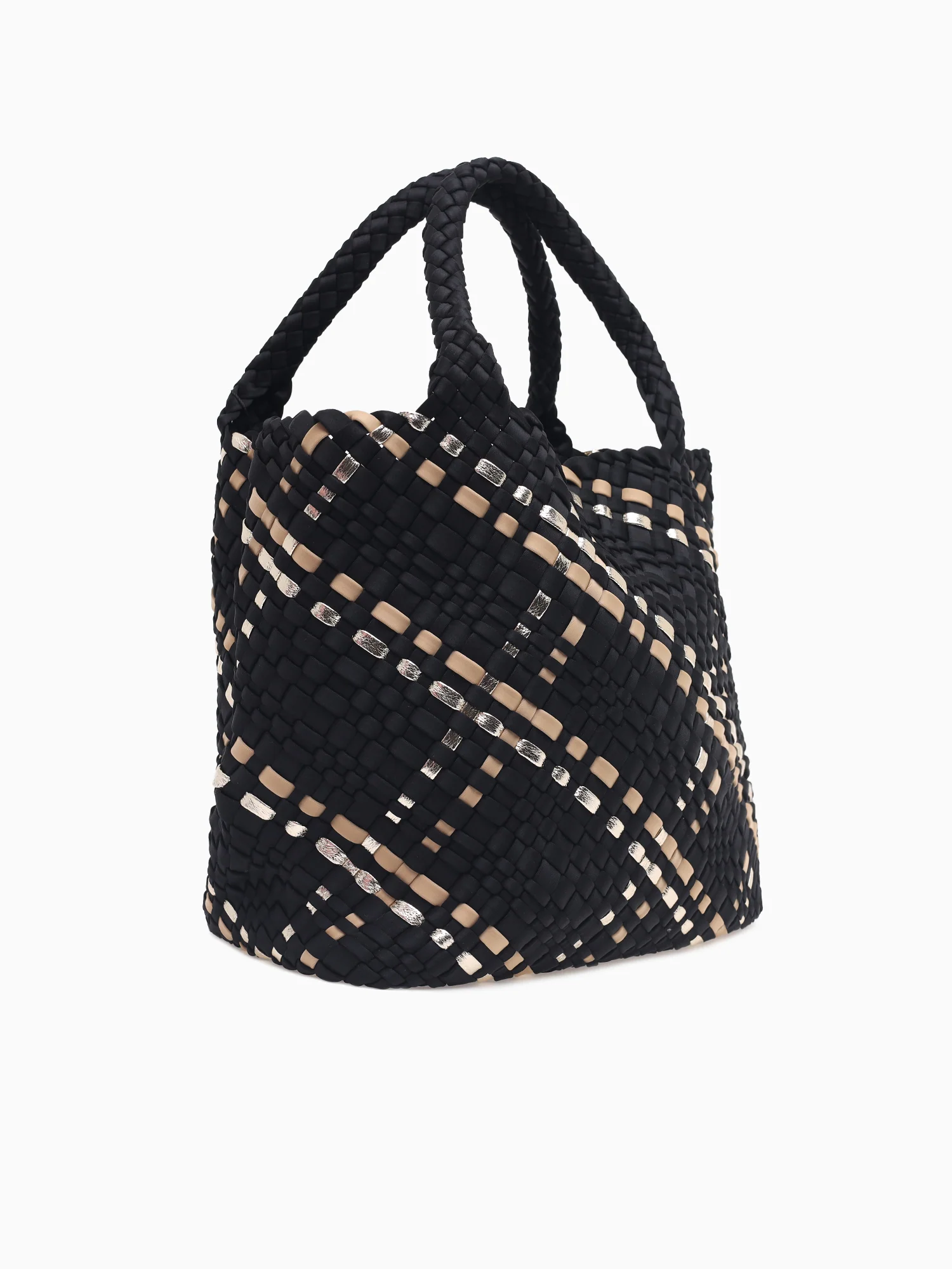 Woven Tote Black - Image 2