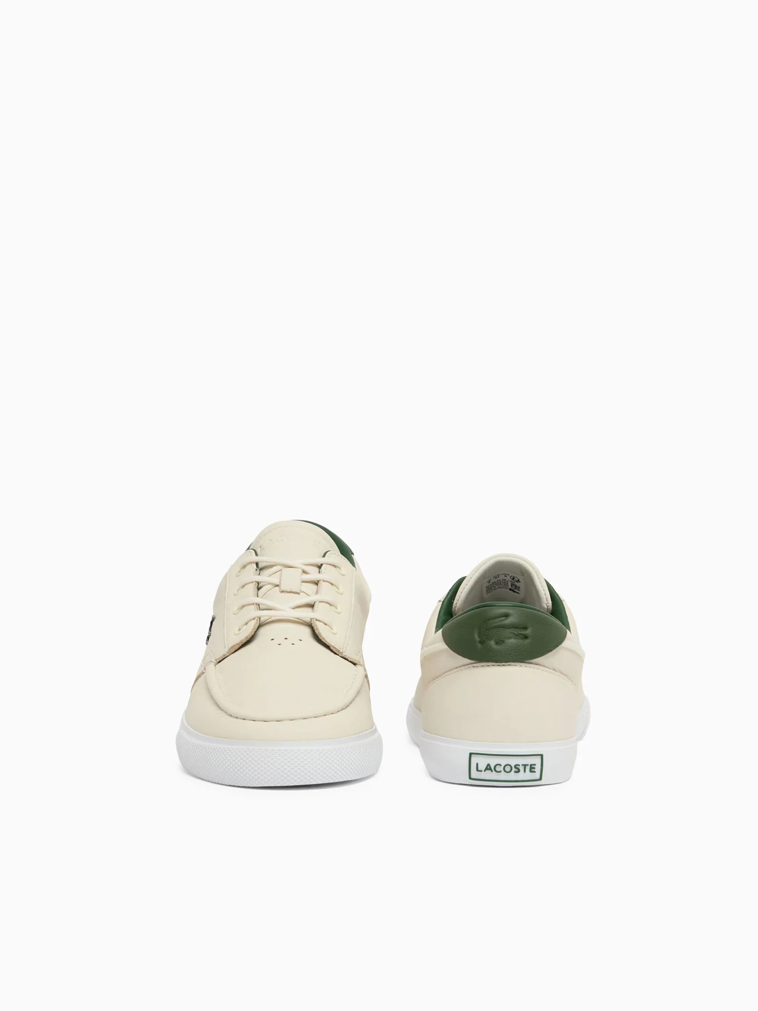 Bayliss 2.0 Off White Dk grn leather - Image 5