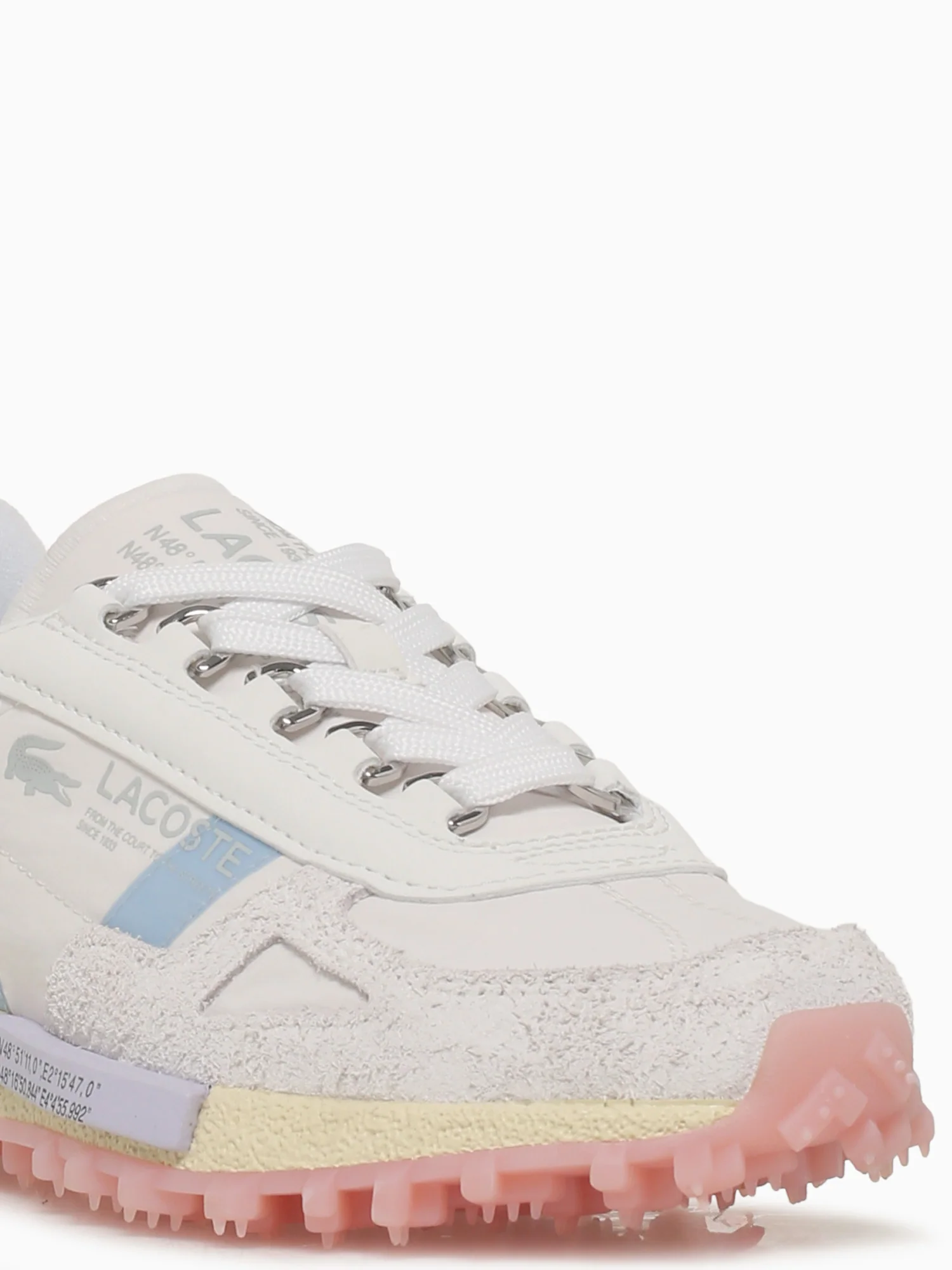 Elite Active Offwhite Blu mesh Suede - Image 8