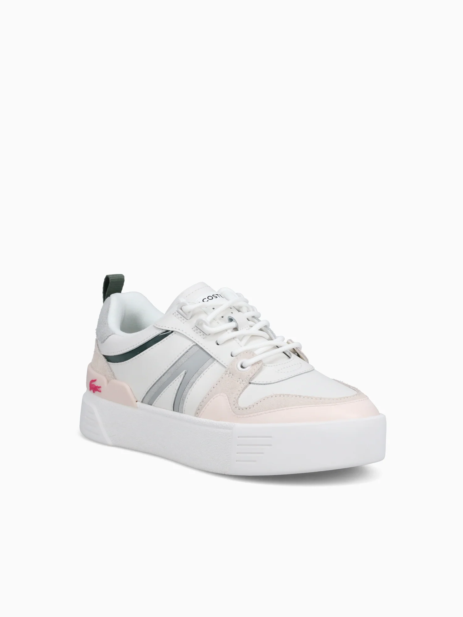 L 002 Wht Lt gry leather - Image 2