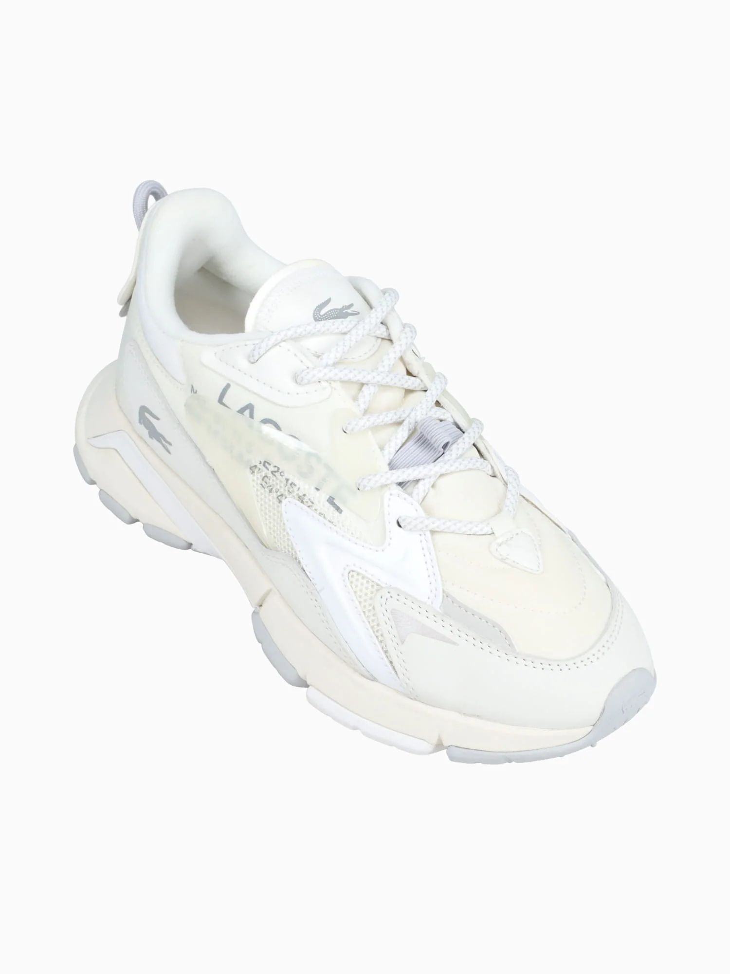 L 003 Neo Tech Wht off wht leather - Image 5