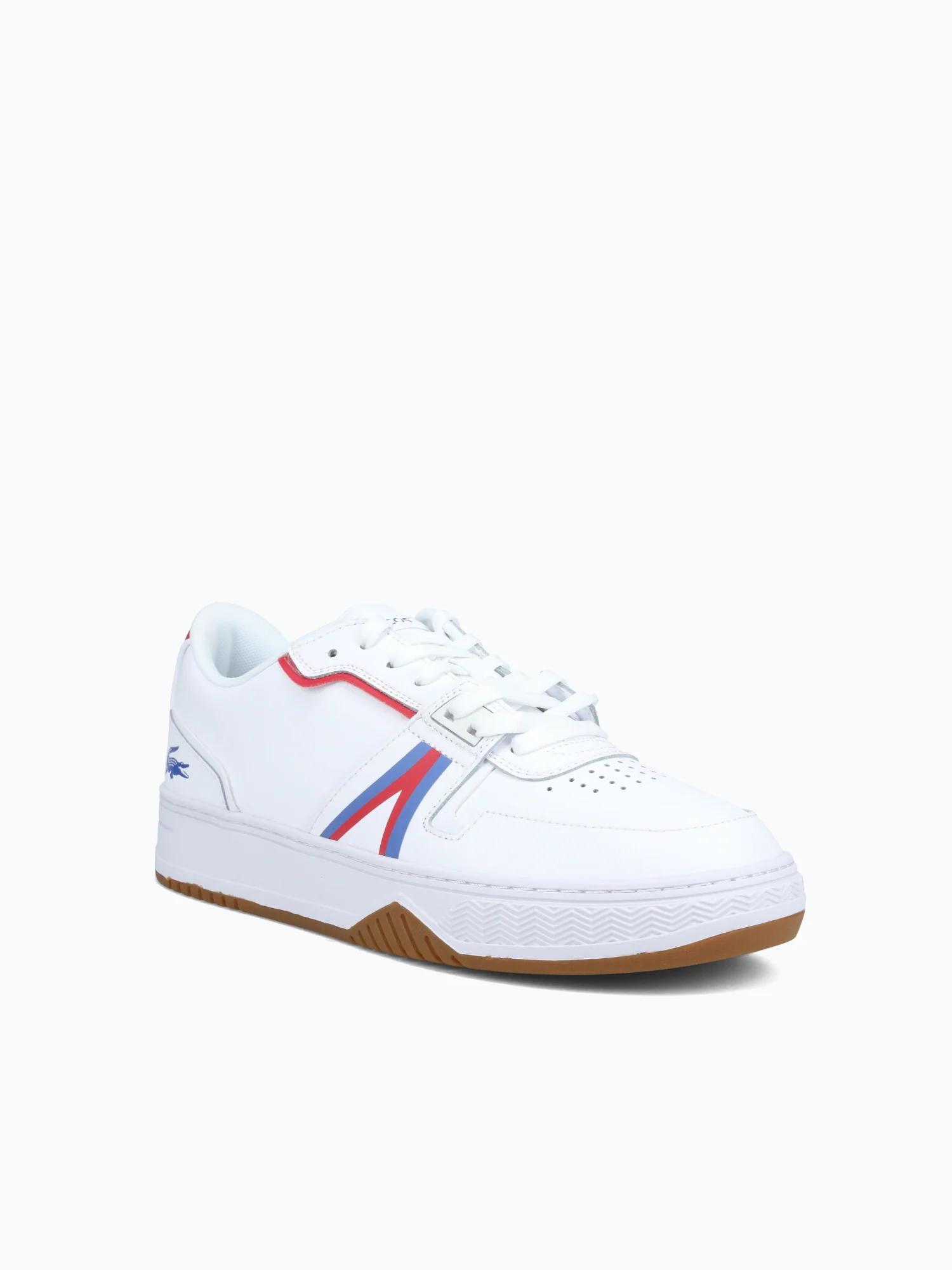L001 124 9 White Red Blu leather - Image 2