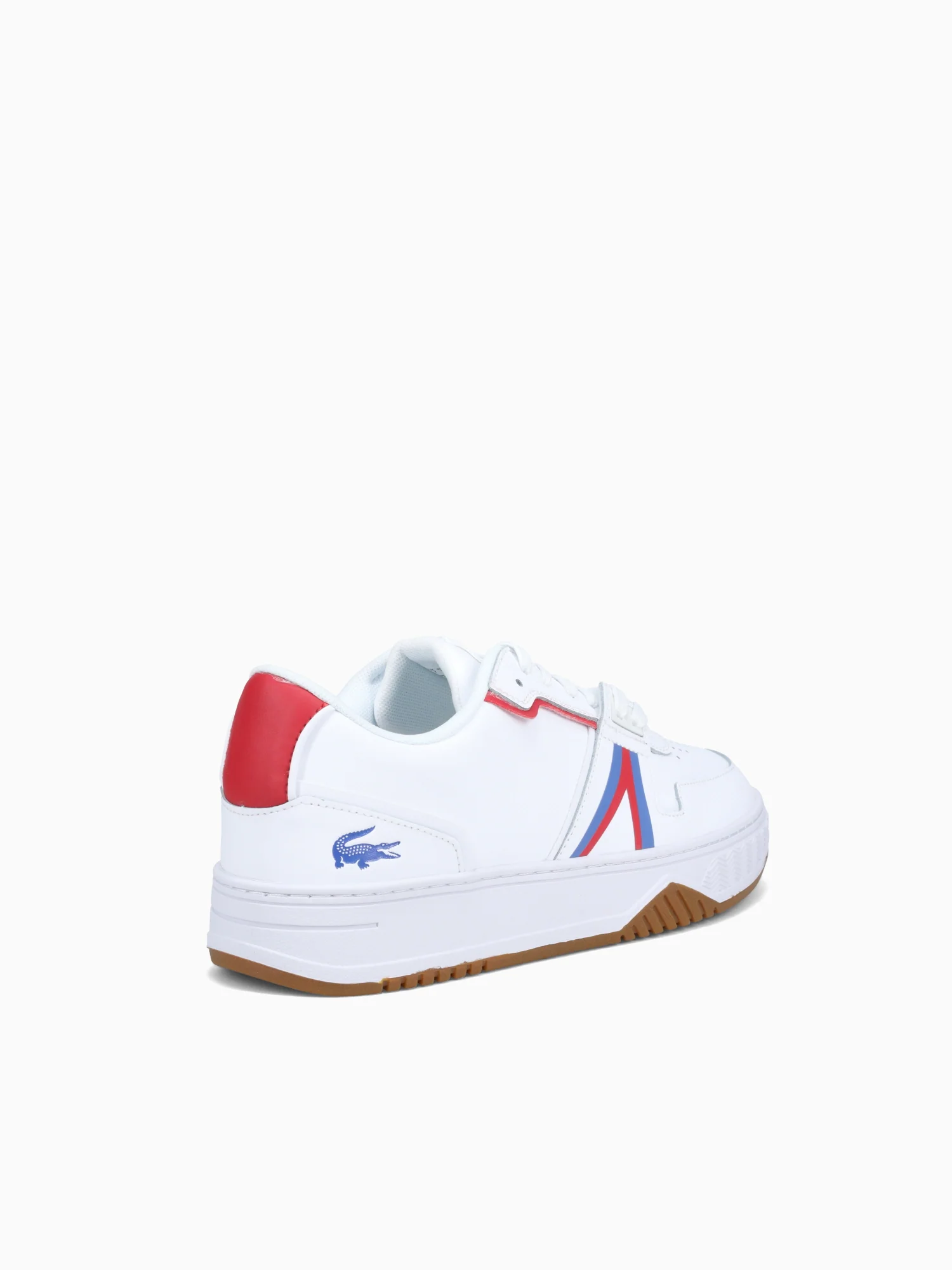L001 124 9 White Red Blu leather - Image 5
