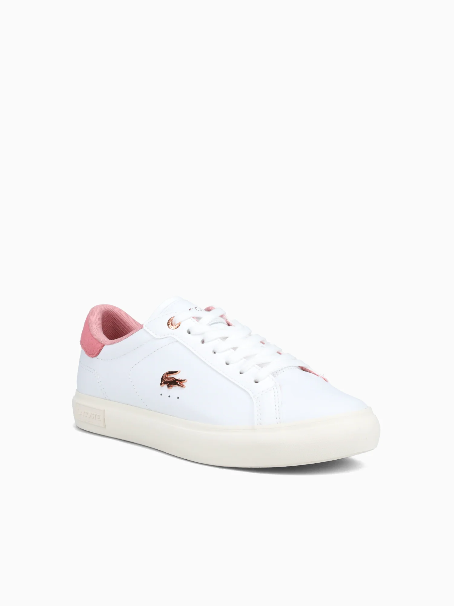 Powercourt 124 3 Wht Lt.pink leather - Image 2