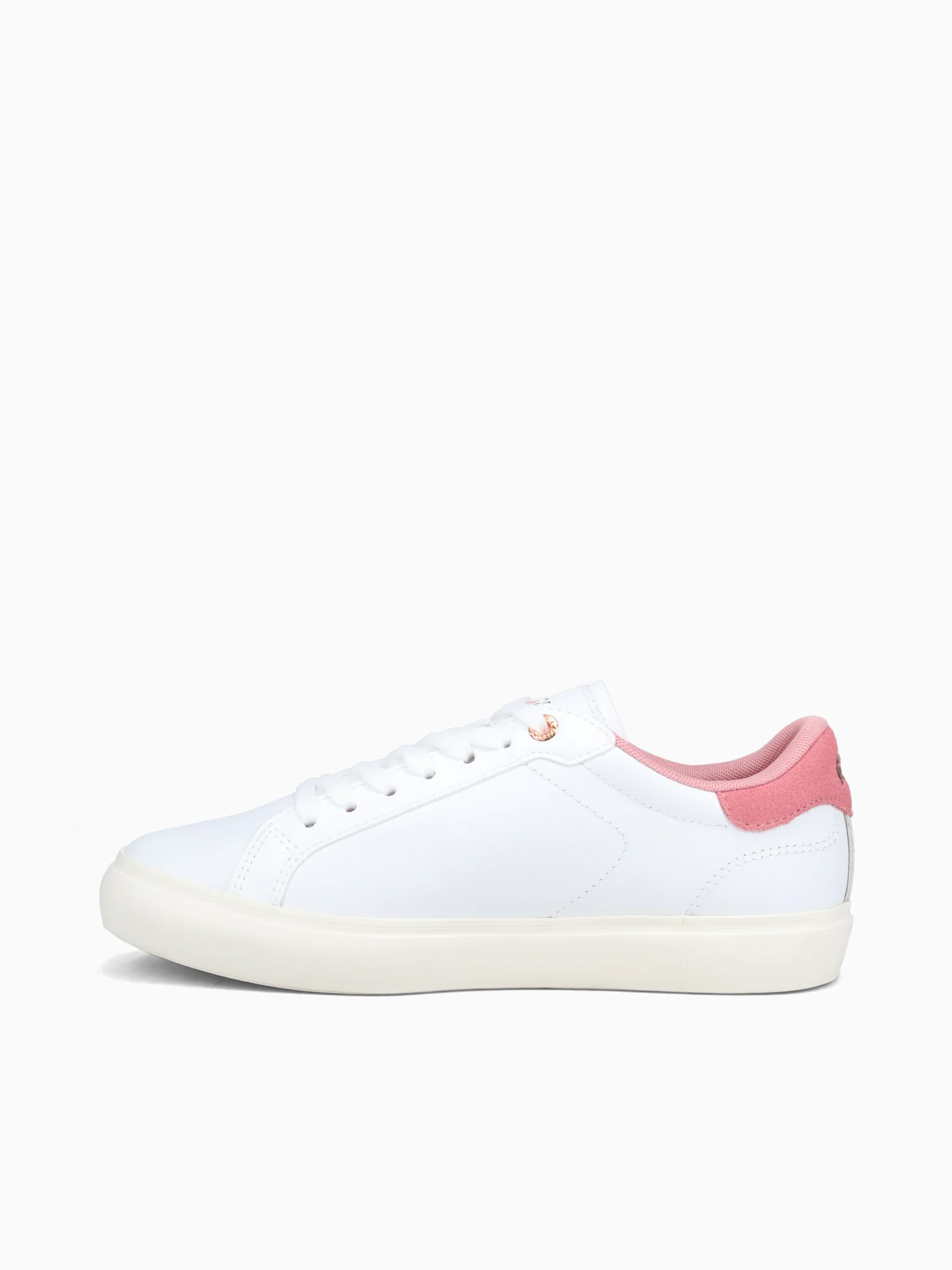 Powercourt 124 3 Wht Lt.pink leather - Image 4