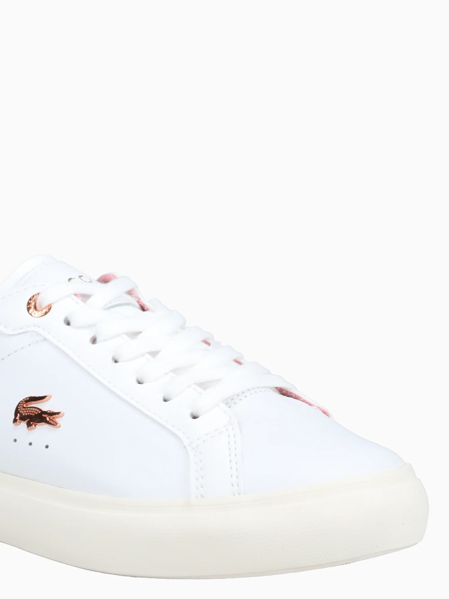 Powercourt 124 3 Wht Lt.pink leather - Image 7