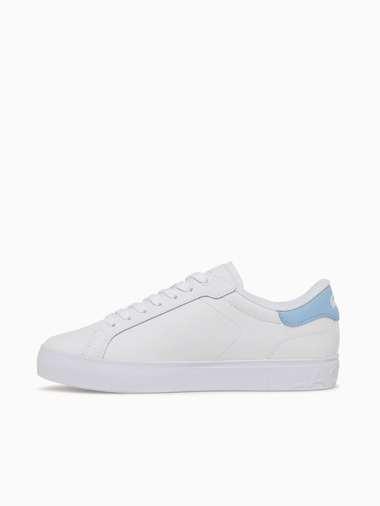 Powercourt Graphic Wht Lt.blu leather - Image 3