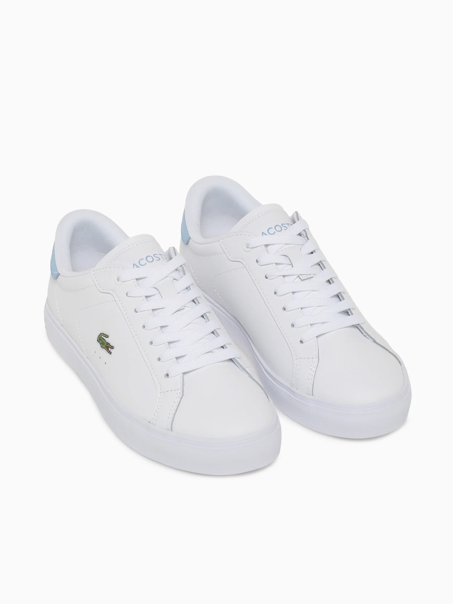 Powercourt Graphic Wht Lt.blu leather - Image 4