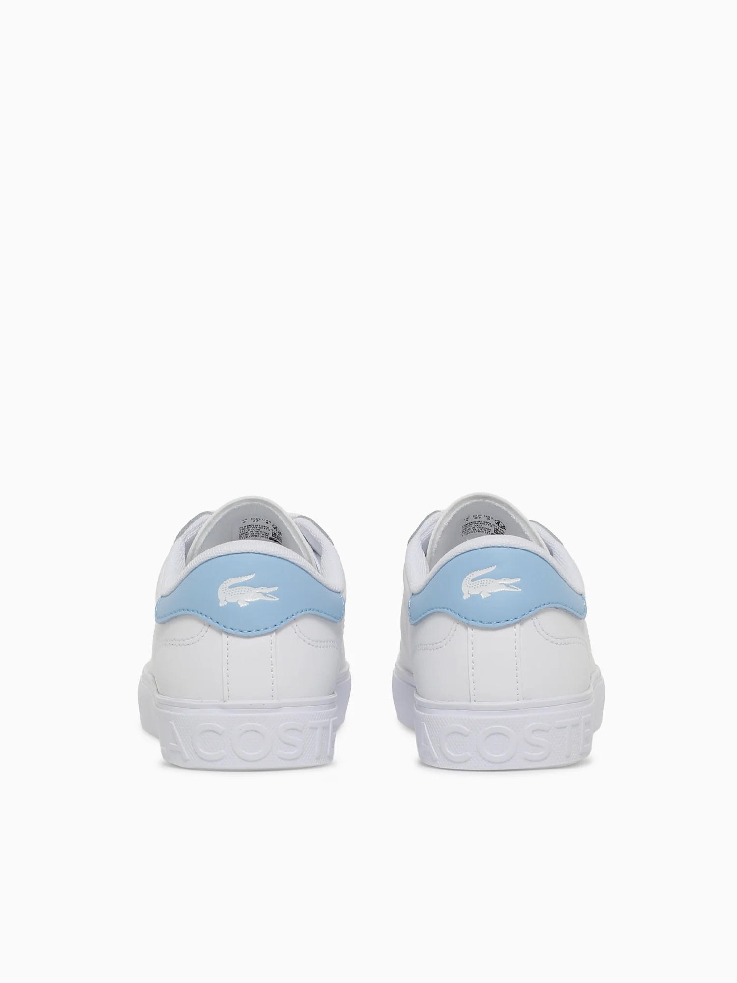 Powercourt Graphic Wht Lt.blu leather - Image 6