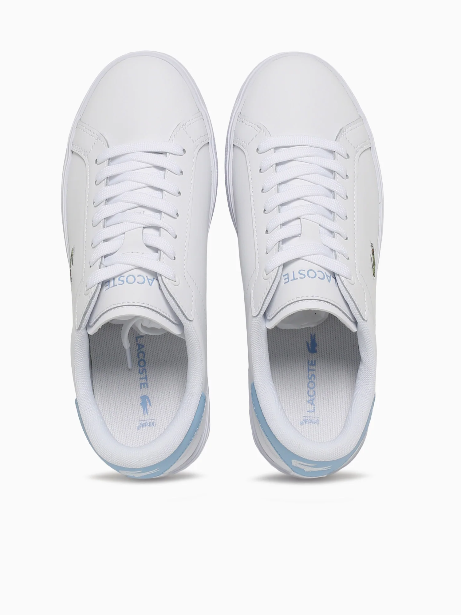 Powercourt Graphic Wht Lt.blu leather - Image 7
